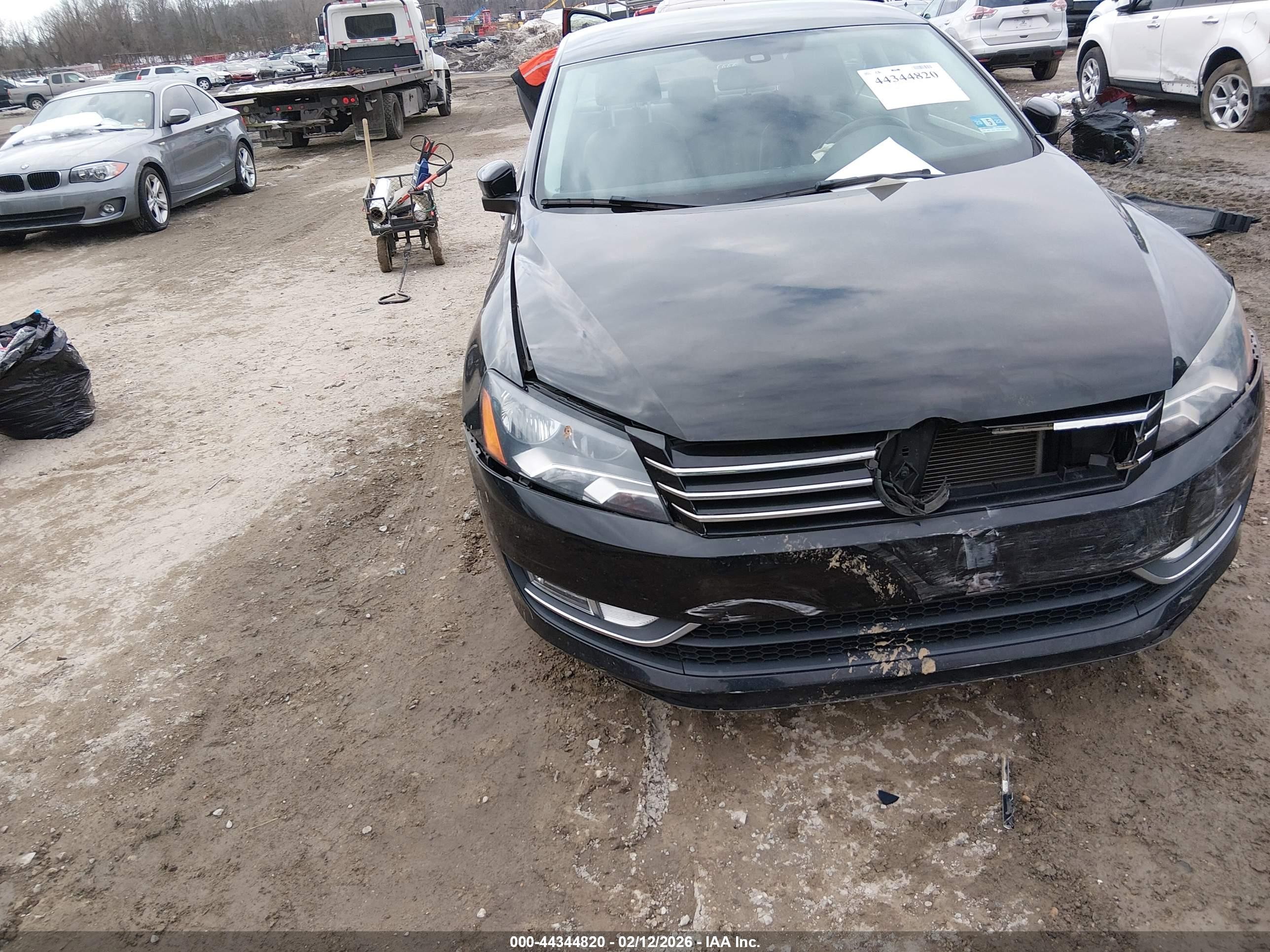 2015 Volkswagen Passat 1.8t Limited Edition Black vin: 1VWAT7A34FC076676