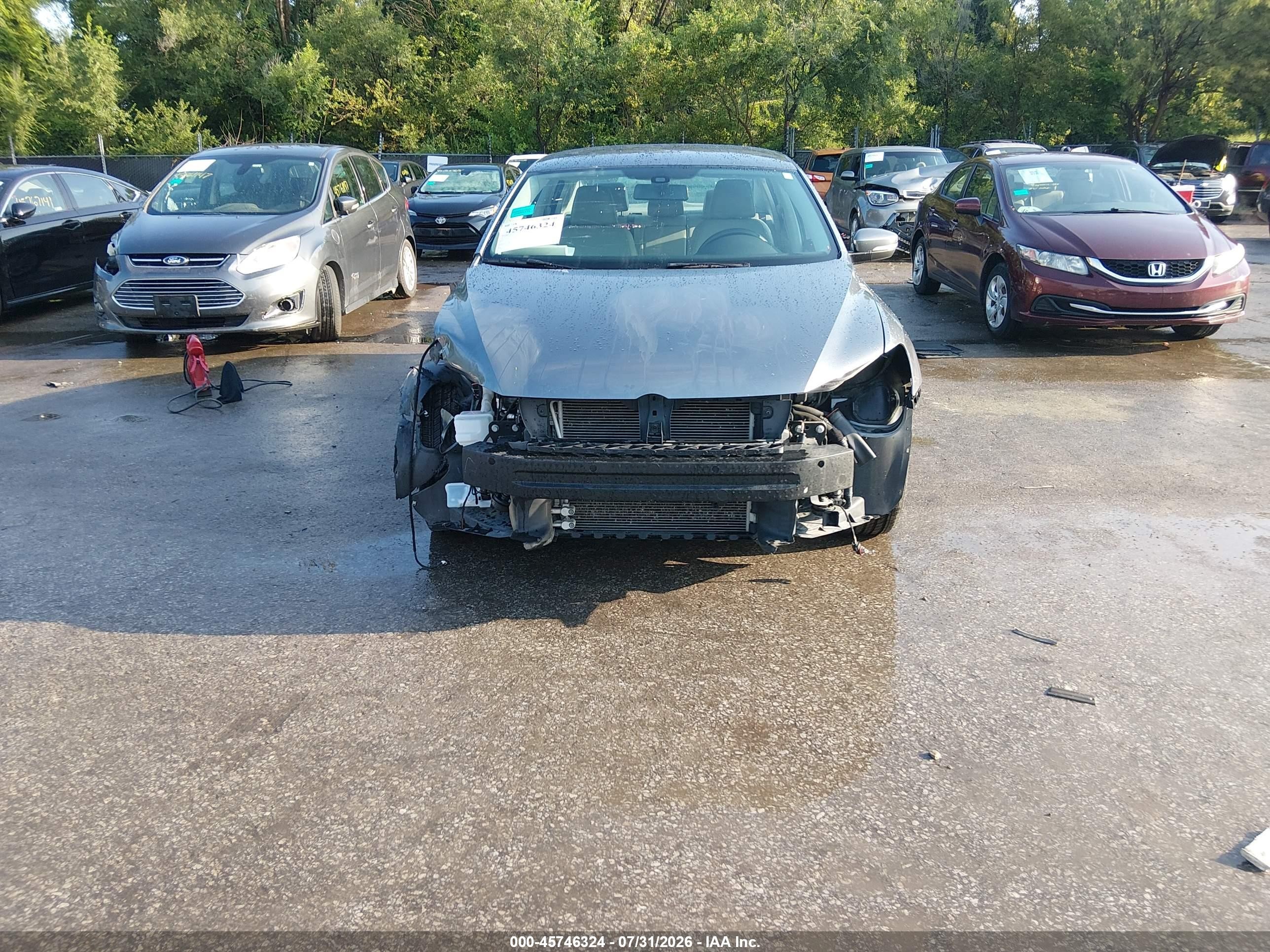 2015 Volkswagen Passat 1.8t Limited Edition Серый vin: 1VWAT7A34FC086835