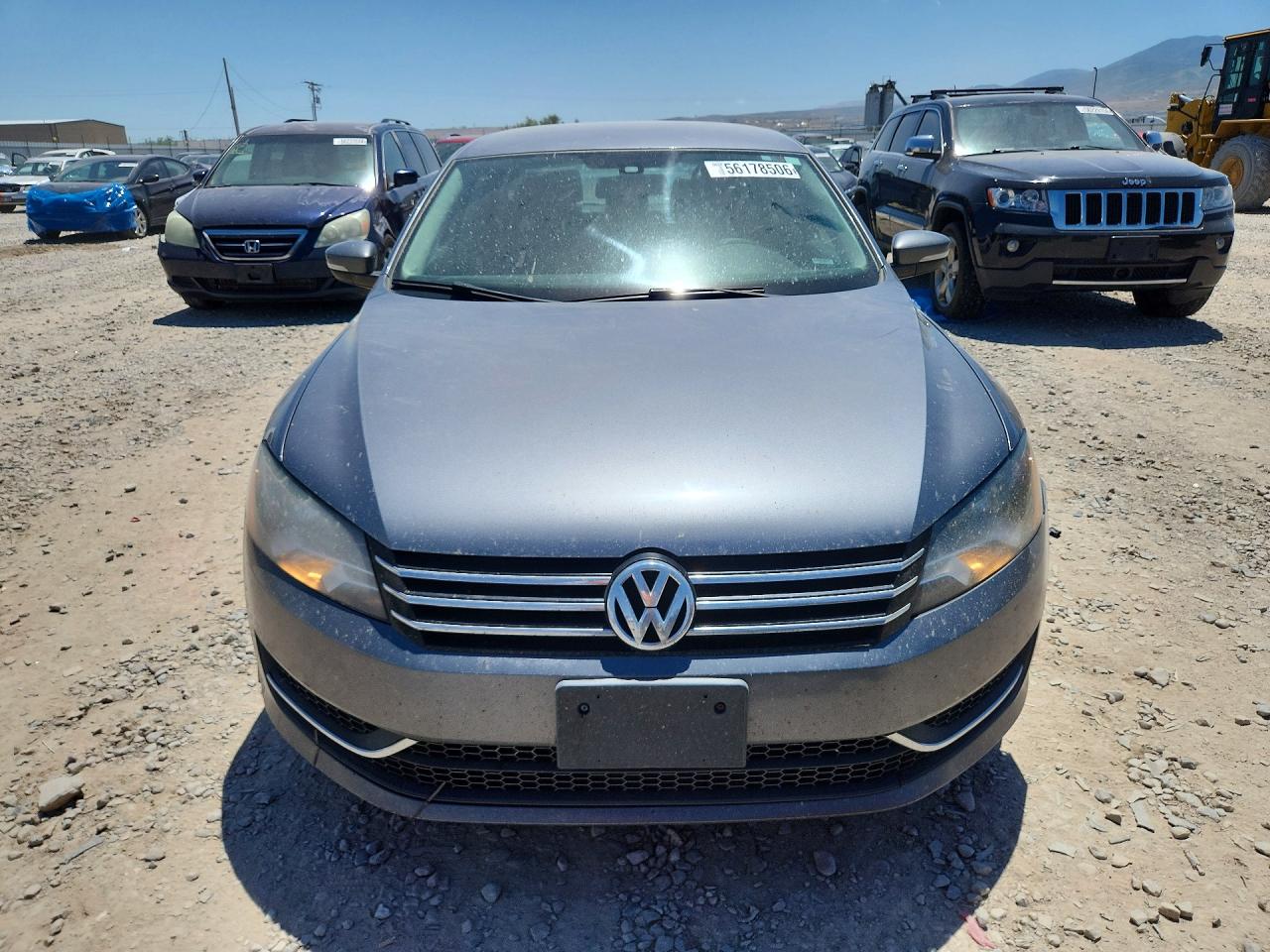 2014 Volkswagen Passat S Charcoal vin: 1VWAT7A35EC027369
