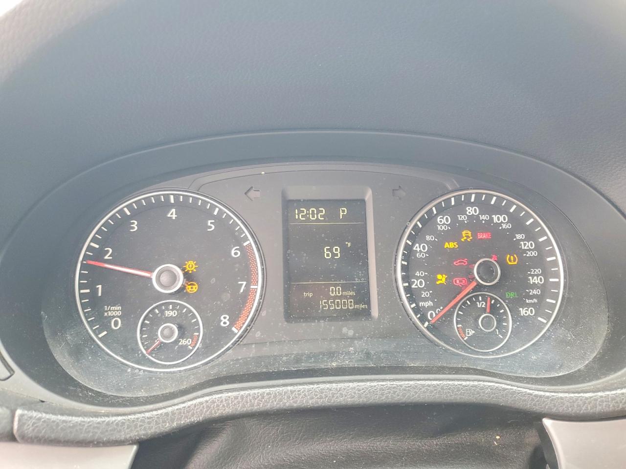 2014 Volkswagen Passat S Белый vin: 1VWAT7A35EC052188