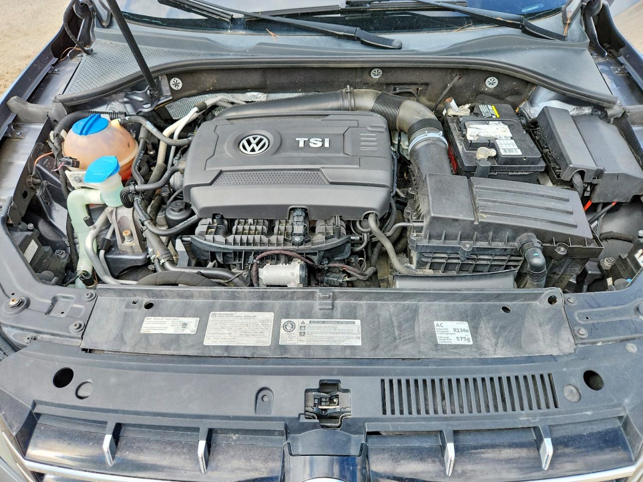 2014 Volkswagen Passat S Серый vin: 1VWAT7A35EC052840
