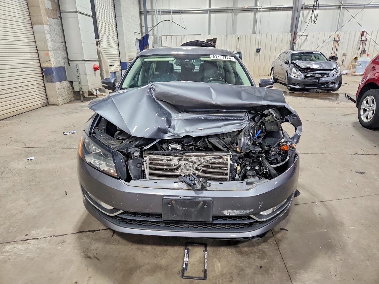 2015 Volkswagen Passat S Gray vin: 1VWAT7A35FC122998