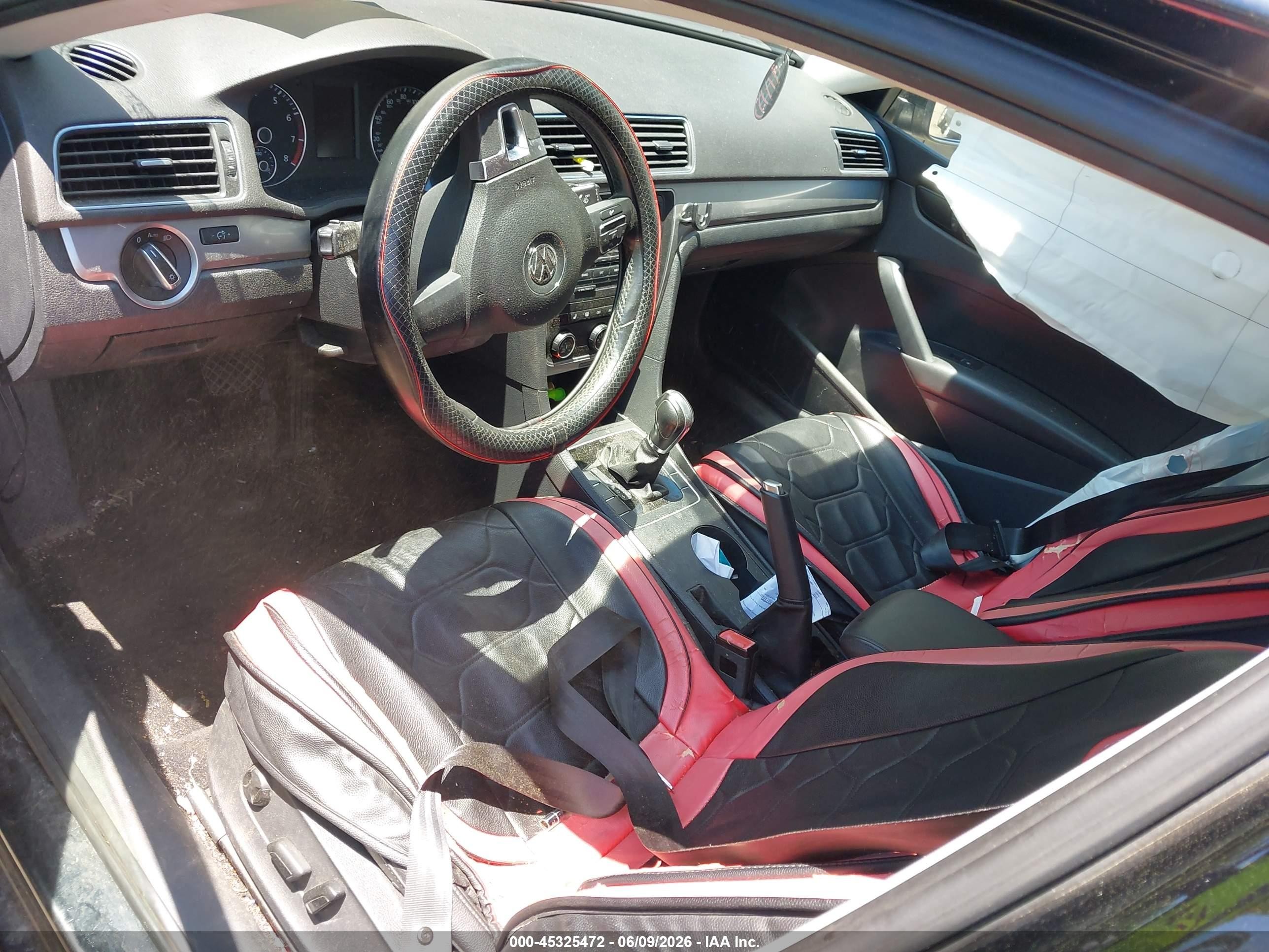 2014 Volkswagen Passat 1.8t Wolfsburg Edition Черный vin: 1VWAT7A36EC035965