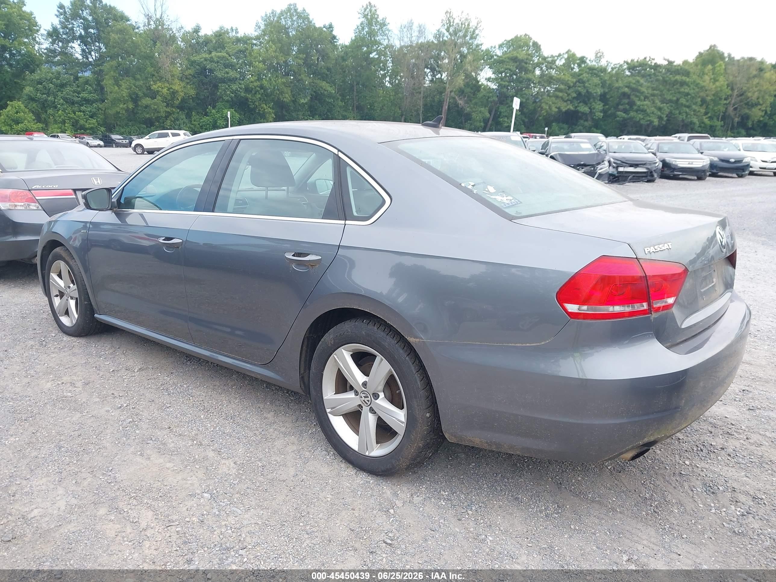 2015 Volkswagen Passat 1.8t Limited Edition Blue vin: 1VWAT7A36FC117616