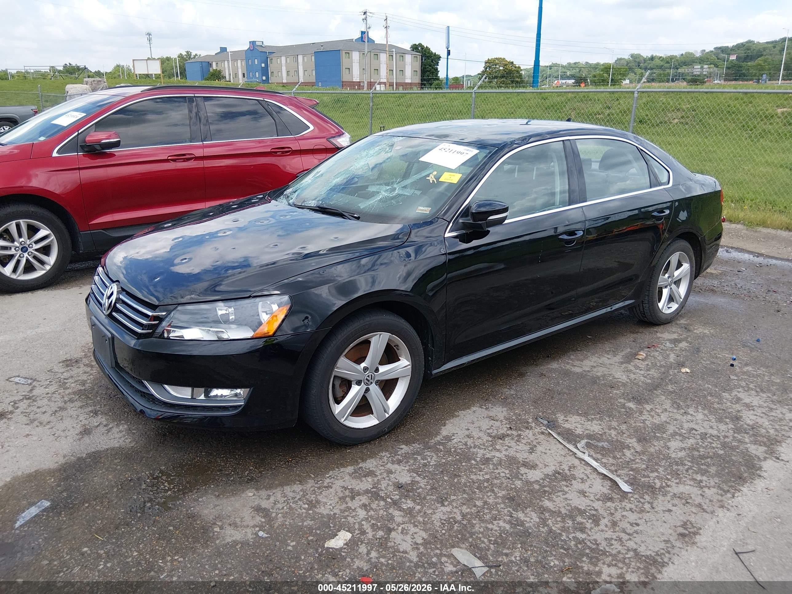 2015 Volkswagen Passat 1.8t Limited Edition Черный vin: 1VWAT7A37FC086571