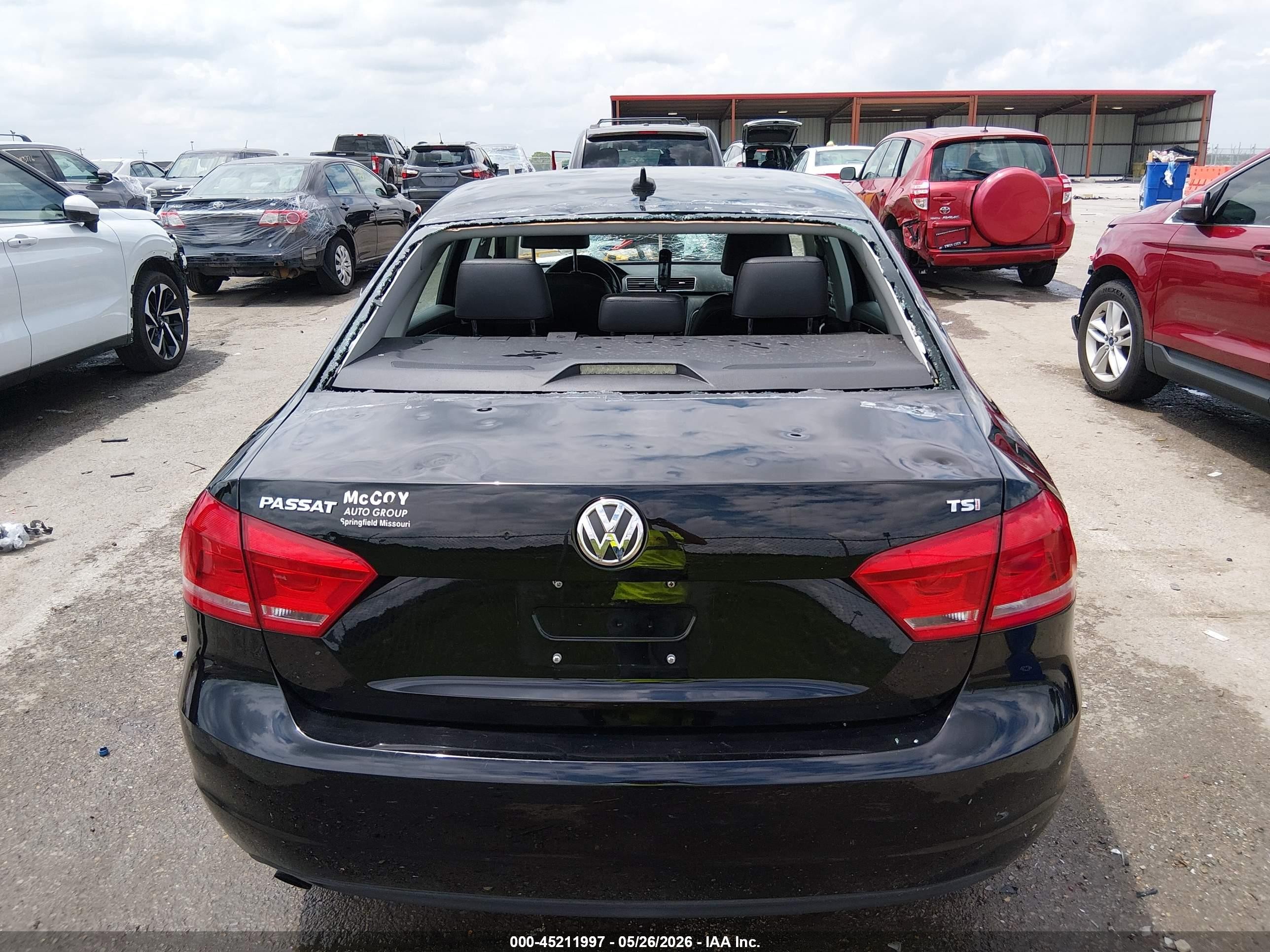 2015 Volkswagen Passat 1.8t Limited Edition Черный vin: 1VWAT7A37FC086571