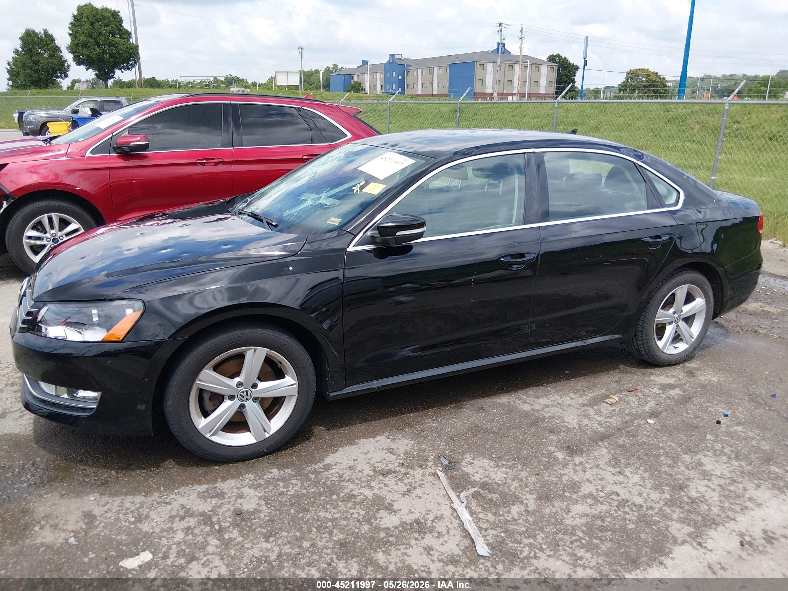 2015 Volkswagen Passat 1.8t Limited Edition Черный vin: 1VWAT7A37FC086571