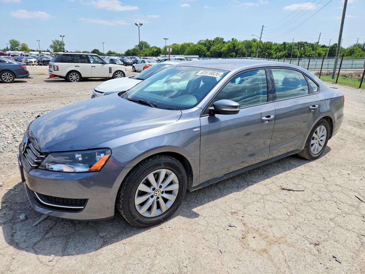 2015 Volkswagen Passat S Silver vin: 1VWAT7A38FC090371