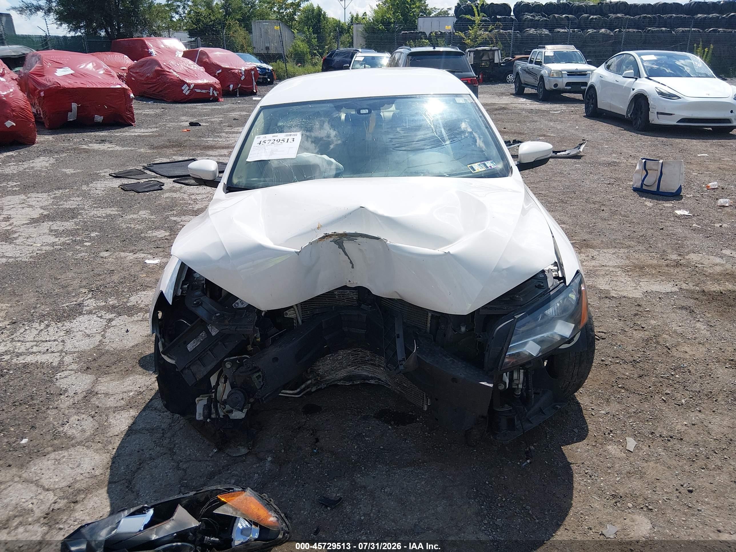 2015 Volkswagen Passat 1.8t Limited Edition White vin: 1VWAT7A38FC114698