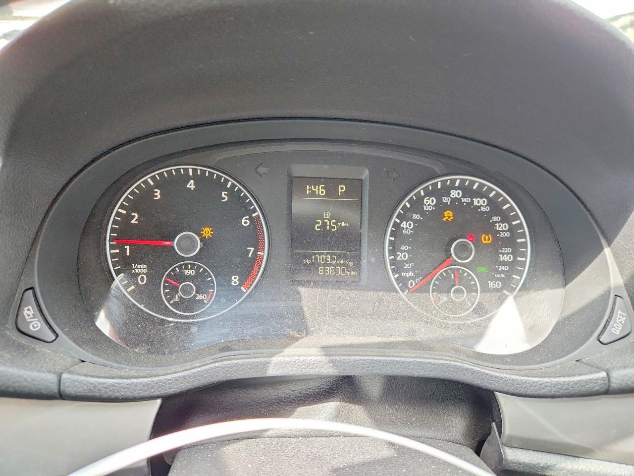 2014 Volkswagen Passat S Черный vin: 1VWAT7A39EC059256