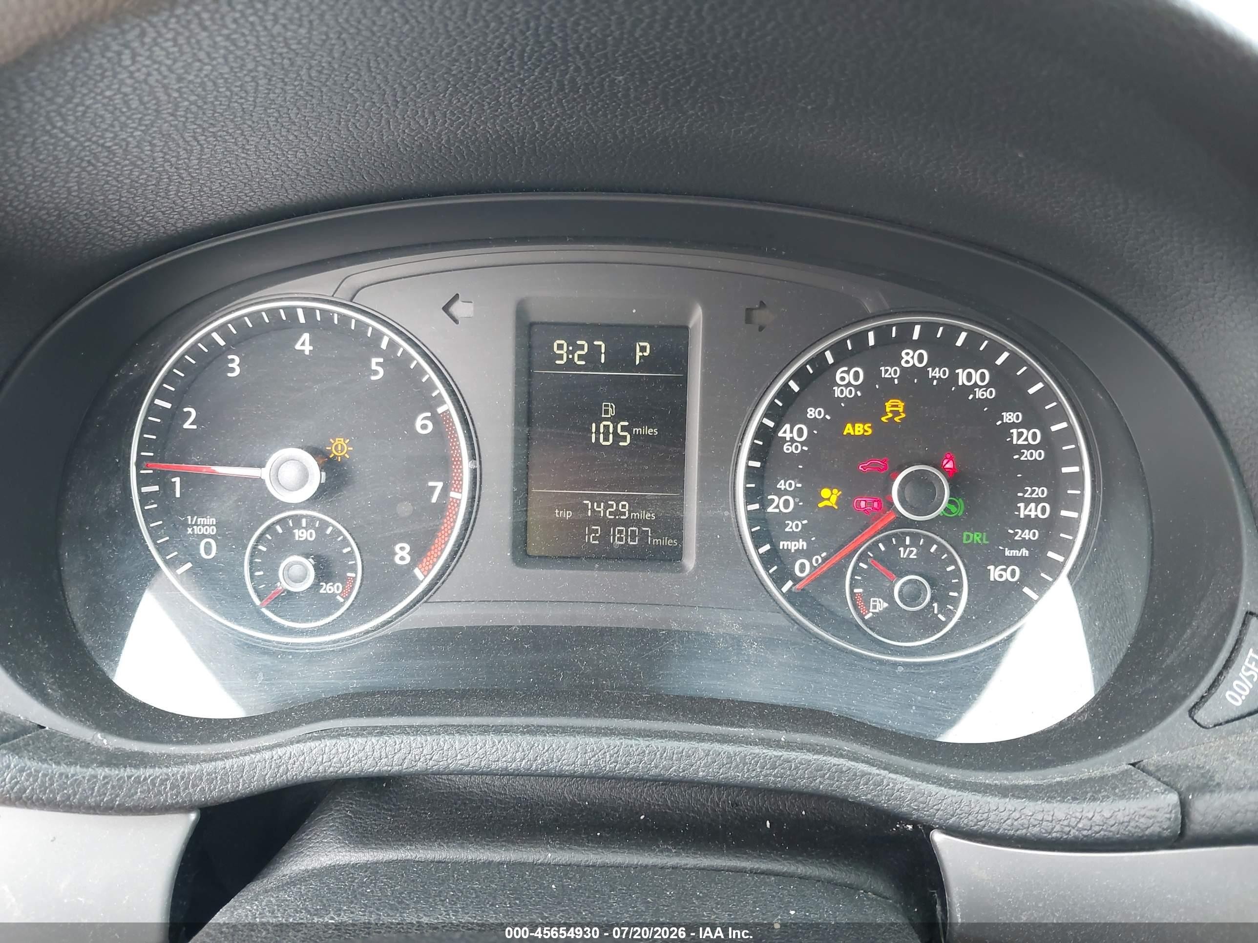 2014 Volkswagen Passat 1.8t S Gray vin: 1VWAT7A39EC060794