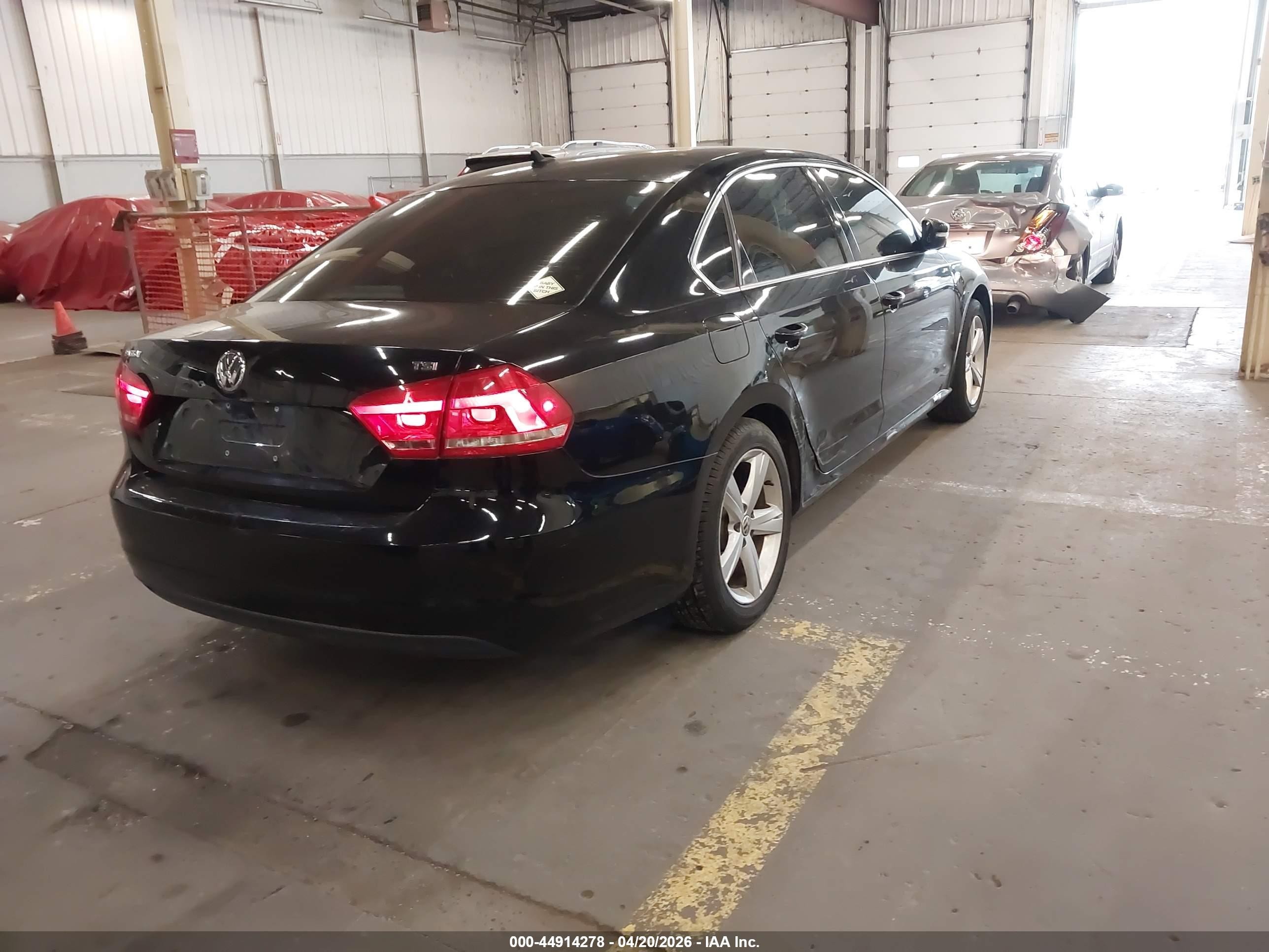 2015 Volkswagen Passat 1.8t Limited Edition Black vin: 1VWAT7A39FC081081