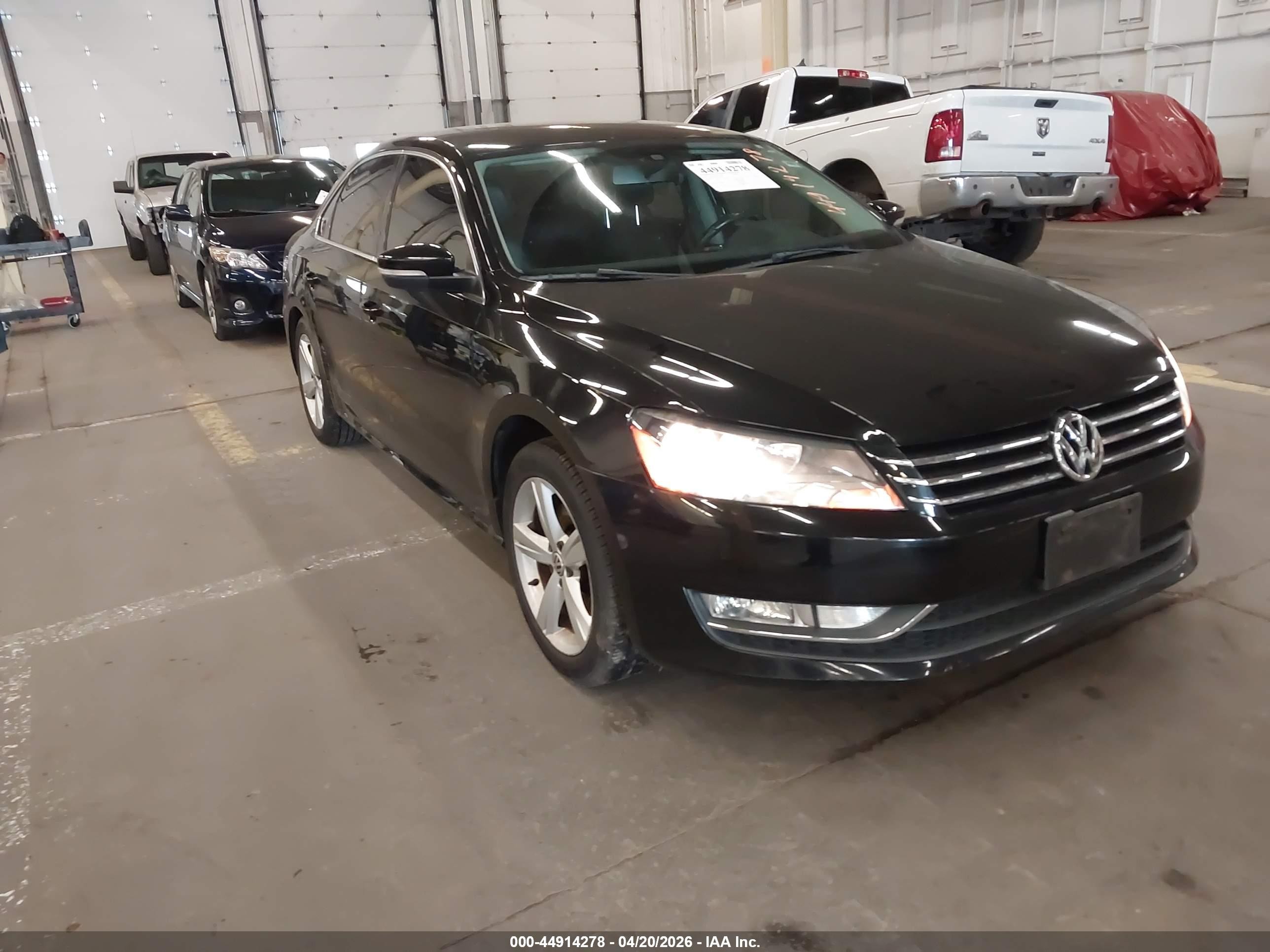 2015 Volkswagen Passat 1.8t Limited Edition Black vin: 1VWAT7A39FC081081