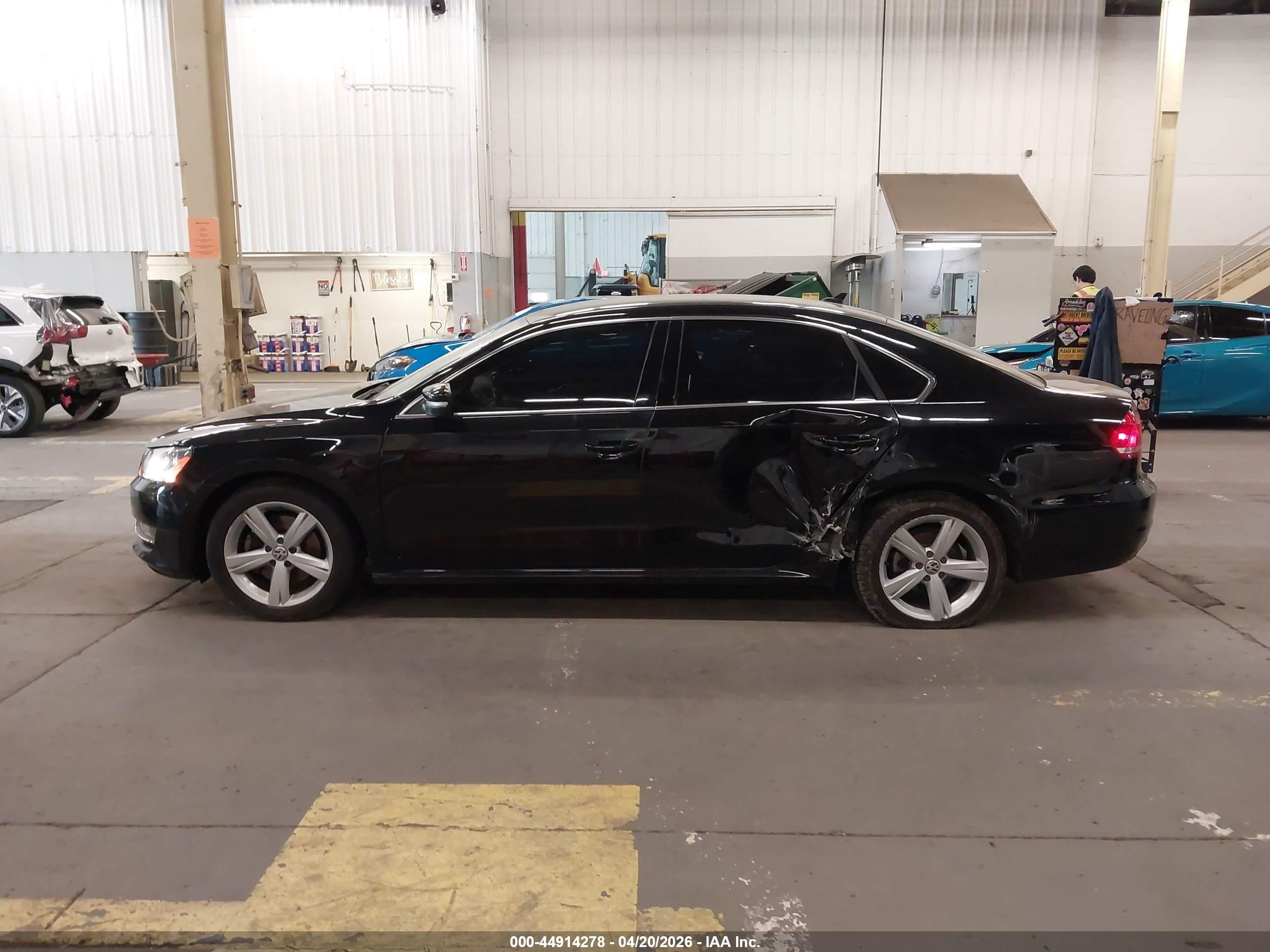 2015 Volkswagen Passat 1.8t Limited Edition Black vin: 1VWAT7A39FC081081