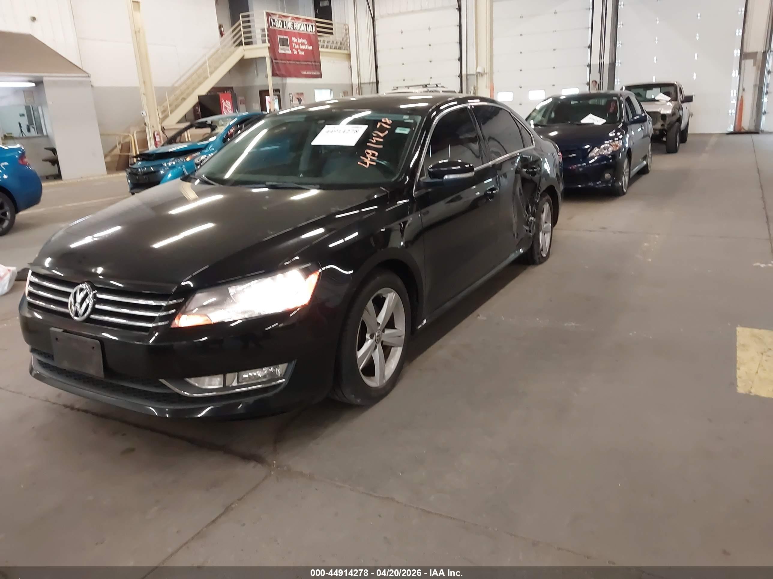 2015 Volkswagen Passat 1.8t Limited Edition Black vin: 1VWAT7A39FC081081