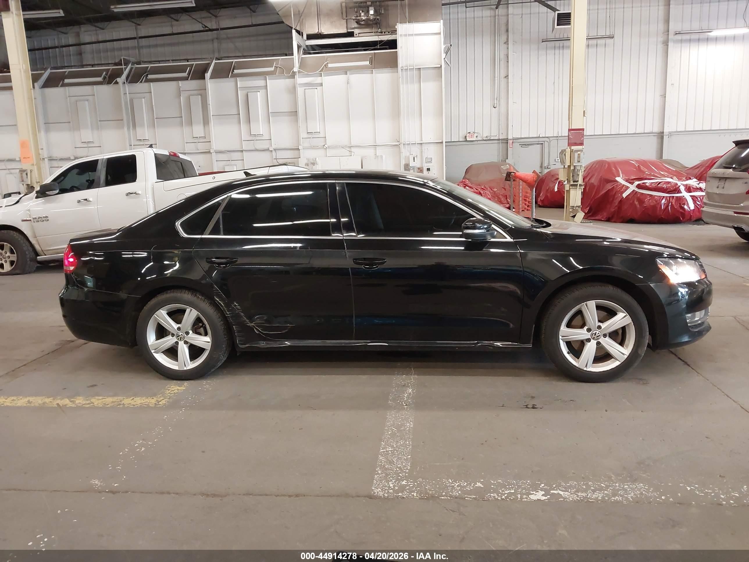 2015 Volkswagen Passat 1.8t Limited Edition Black vin: 1VWAT7A39FC081081