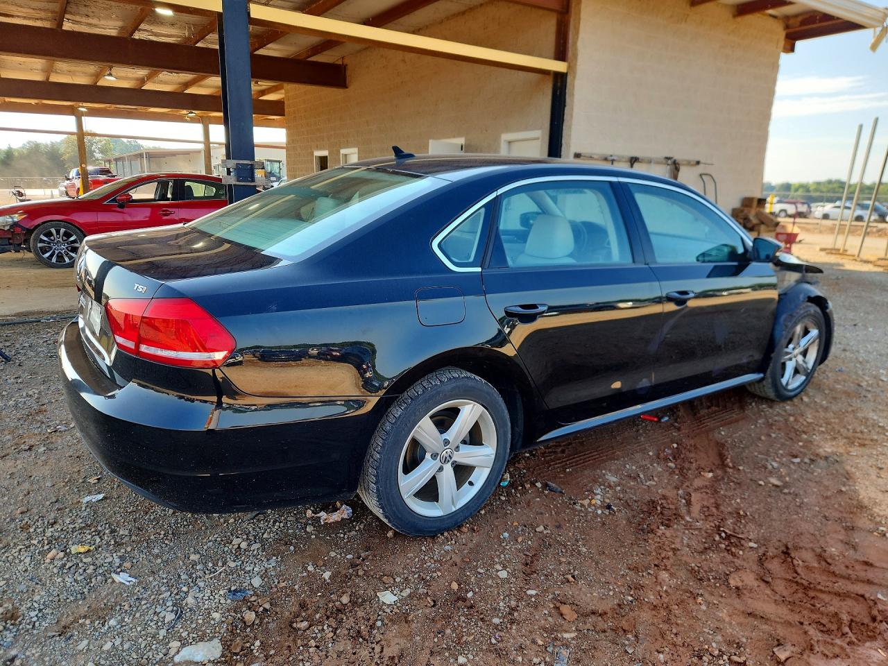 2015 Volkswagen Passat S Black vin: 1VWAT7A39FC085888