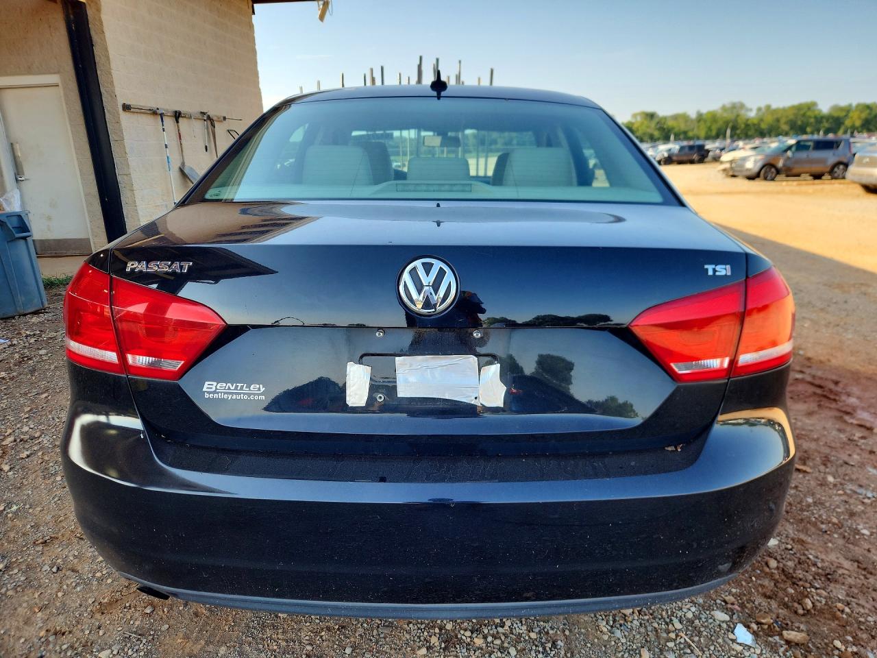 2015 Volkswagen Passat S Black vin: 1VWAT7A39FC085888