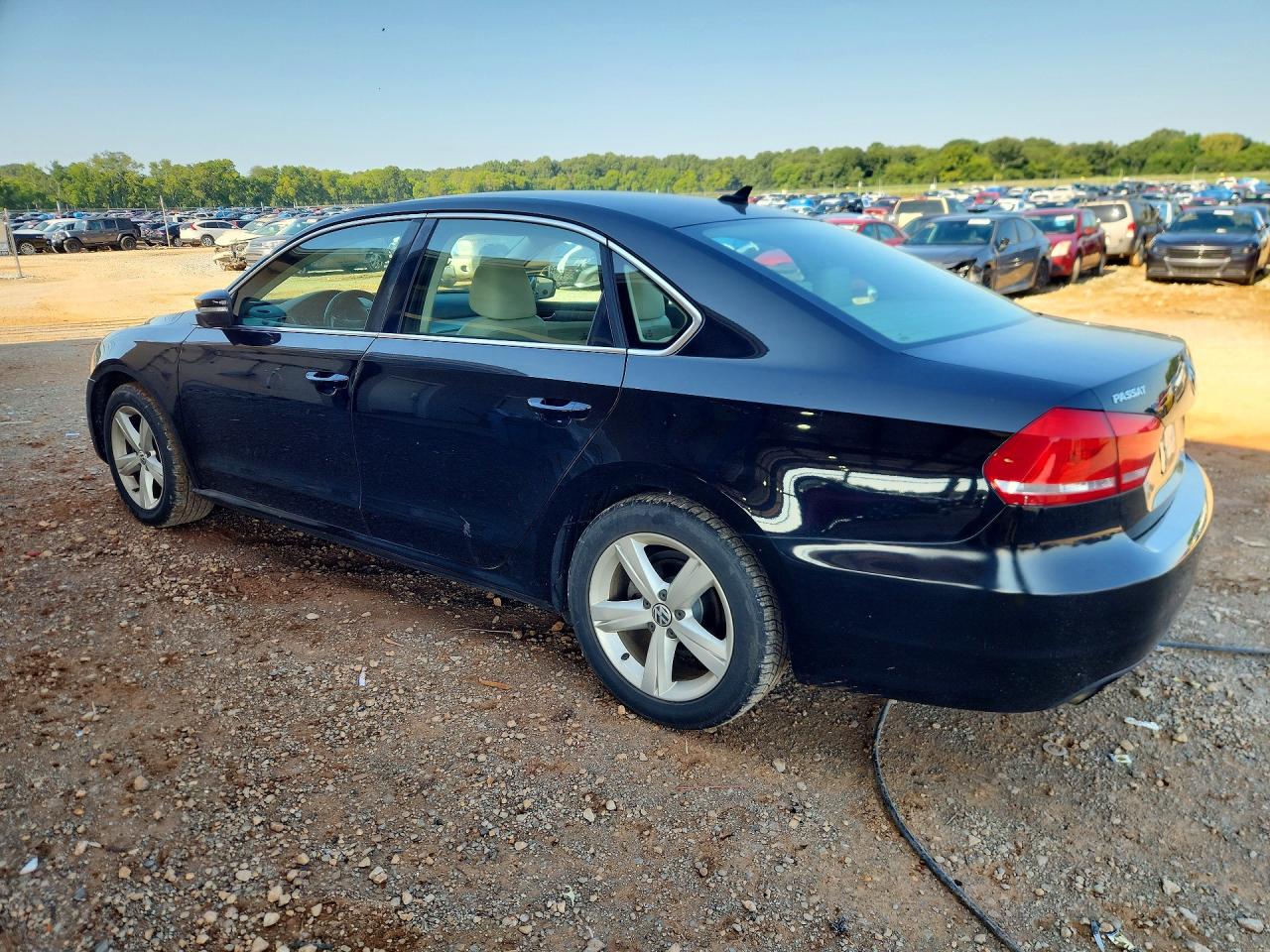2015 Volkswagen Passat S Black vin: 1VWAT7A39FC085888