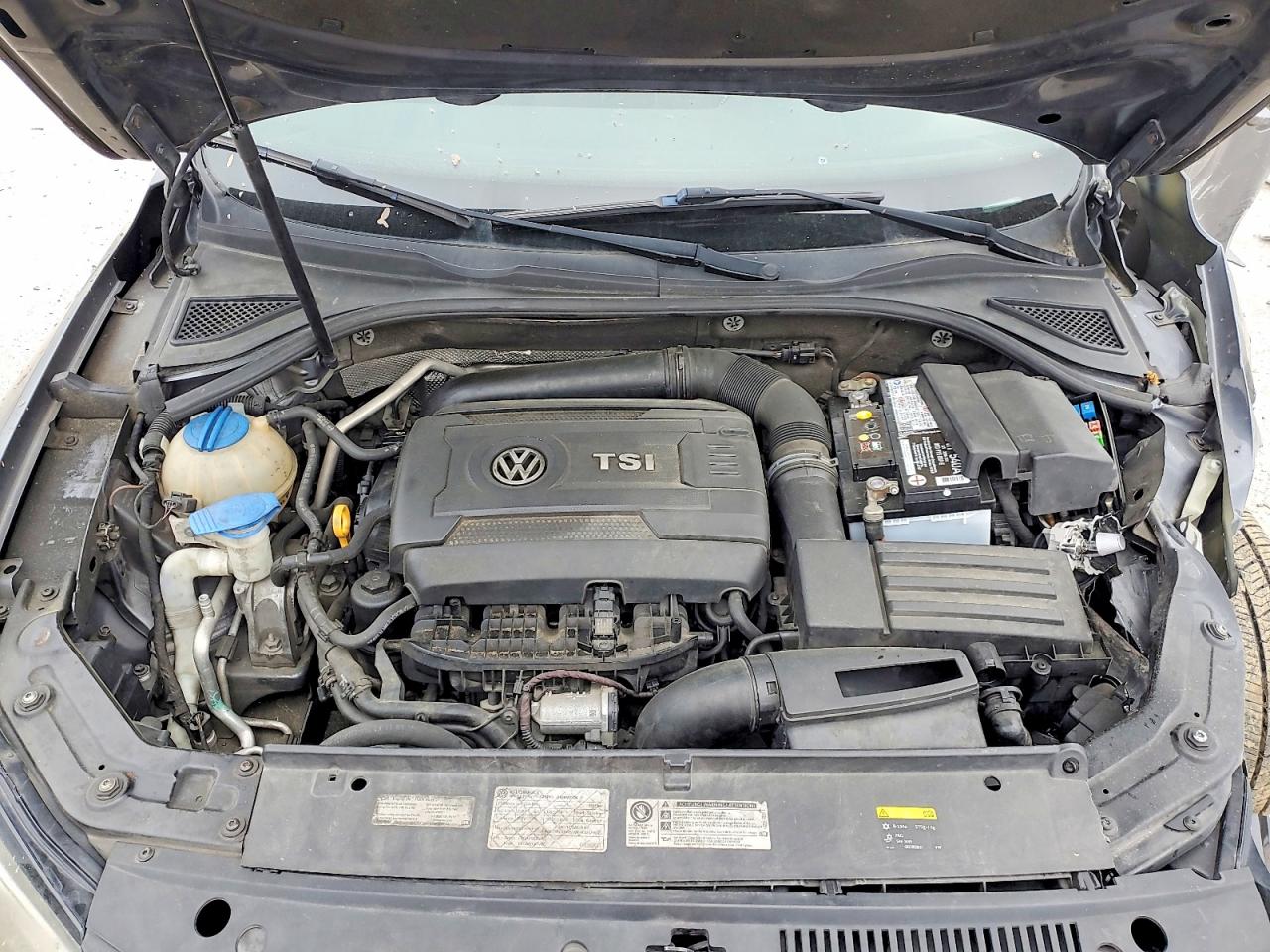2015 Volkswagen Passat S Gray vin: 1VWAT7A39FC094283