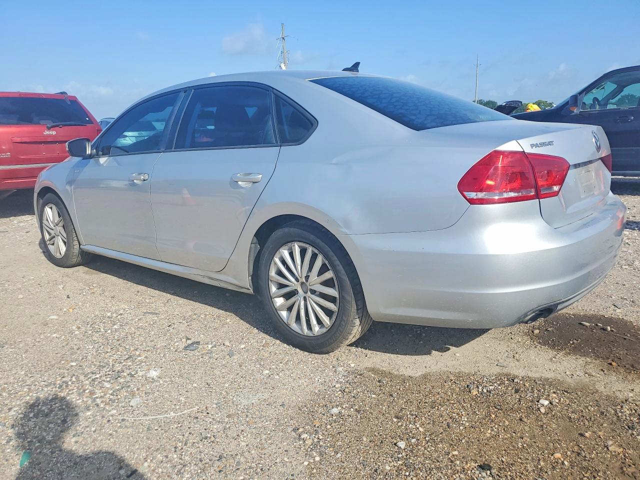 2015 Volkswagen Passat S Gray vin: 1VWAT7A3XFC023285