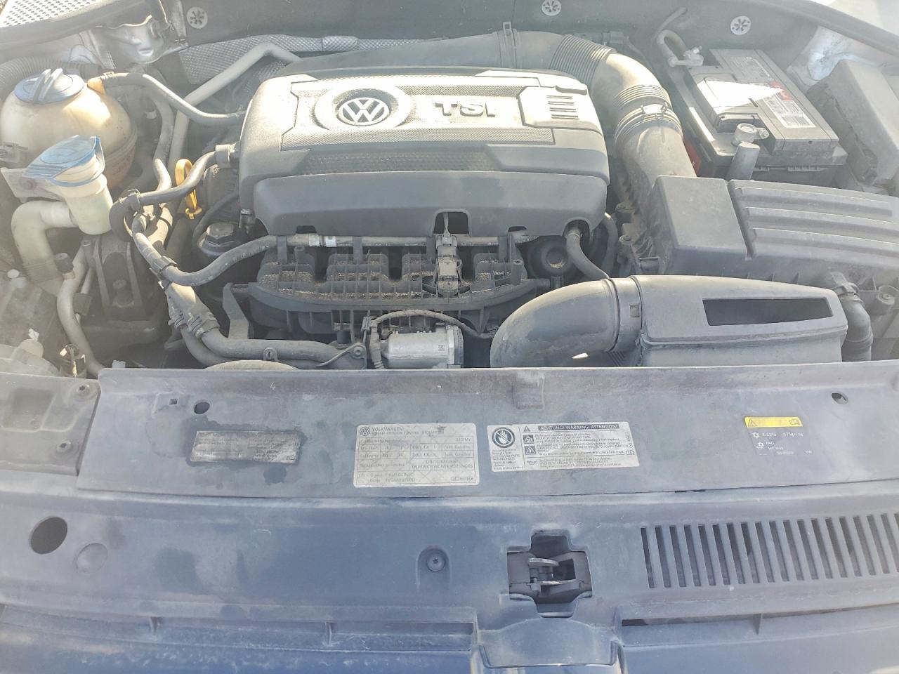 2015 Volkswagen Passat S Gray vin: 1VWAT7A3XFC023285