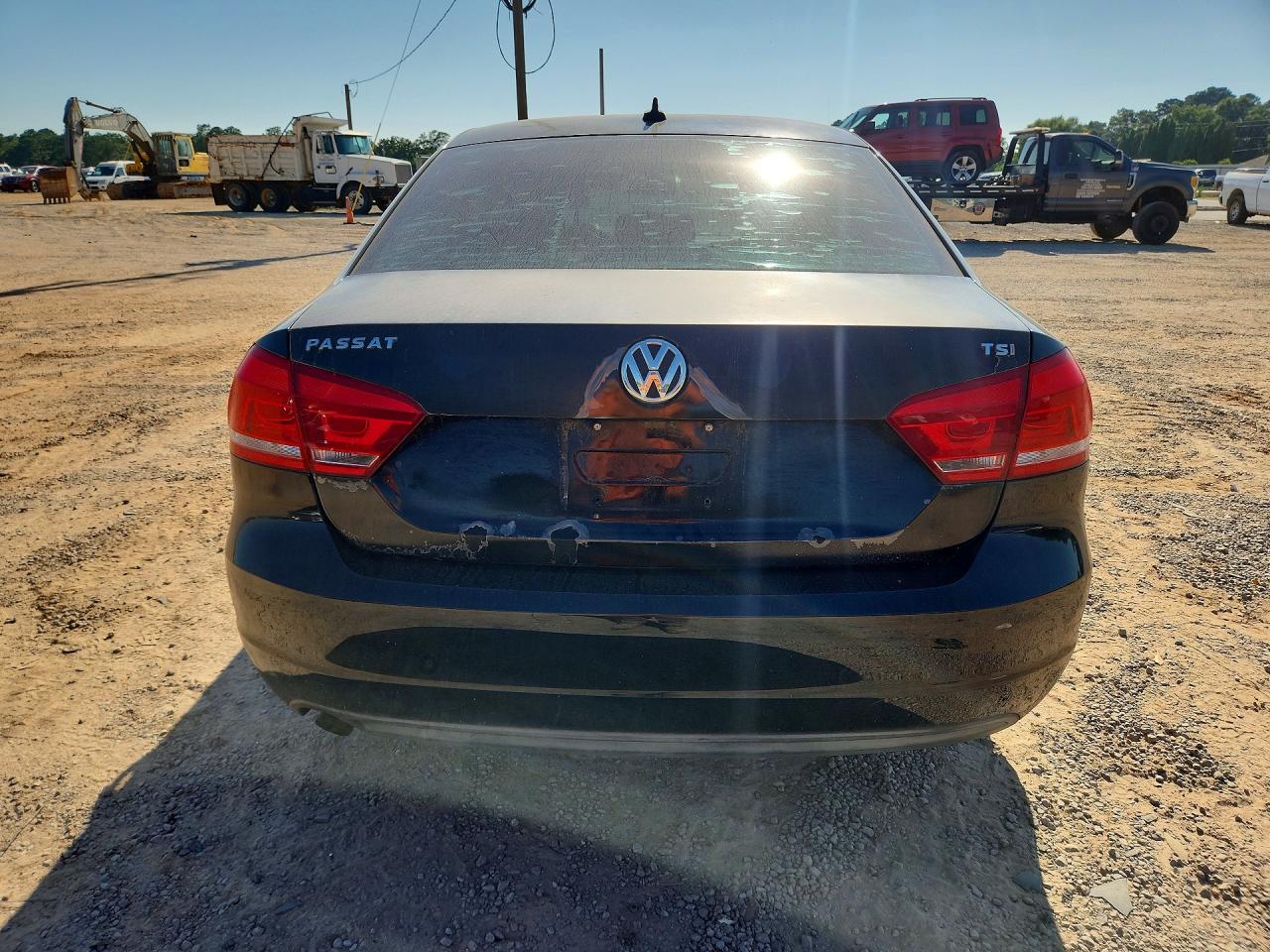 2015 Volkswagen Passat S Черный vin: 1VWAT7A3XFC040409