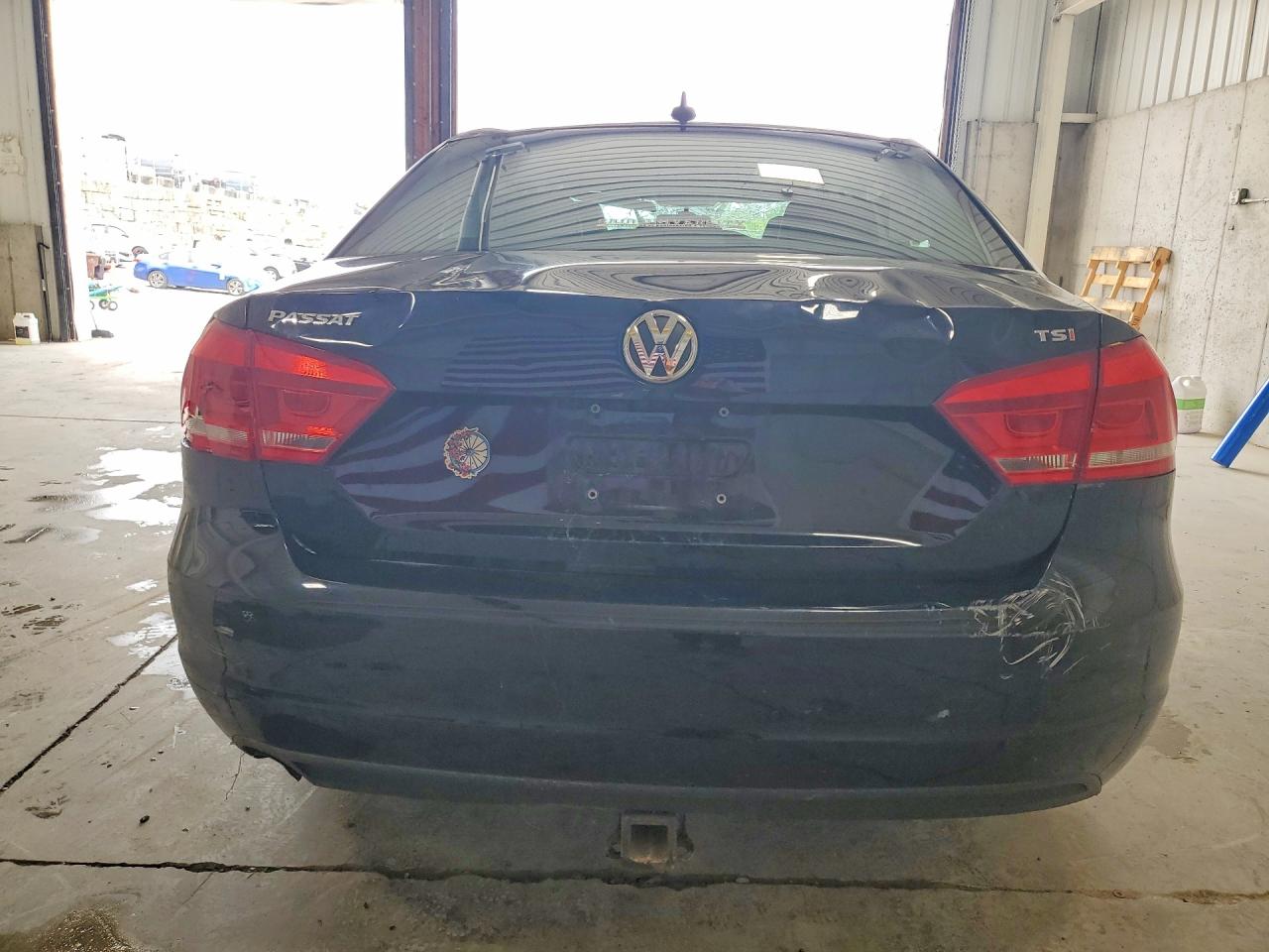 2015 Volkswagen Passat S Black vin: 1VWAT7A3XFC117179
