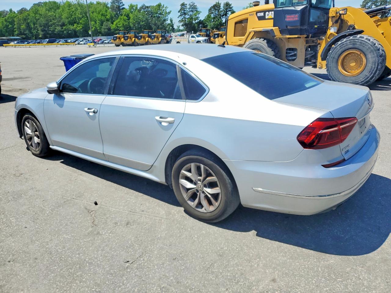 2017 Volkswagen Passat S Silver vin: 1VWAT7A3XHC031759