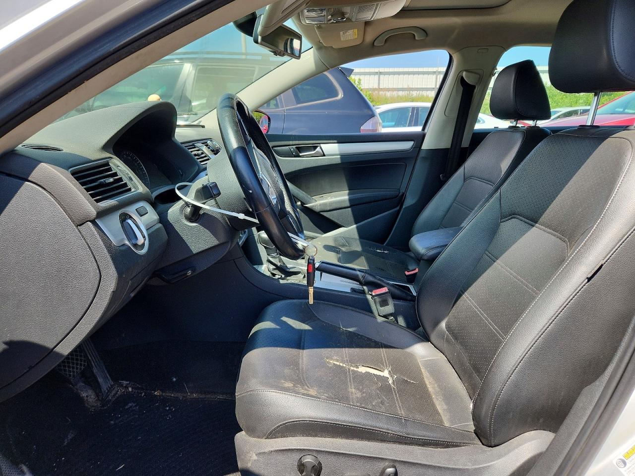 2012 Volkswagen Passat Se Silver vin: 1VWBH7A30CC089233