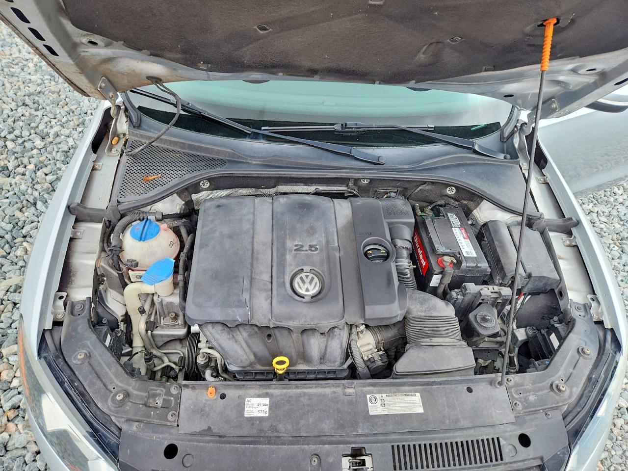 2013 Volkswagen Passat Se Серебряный vin: 1VWBH7A30DC050420