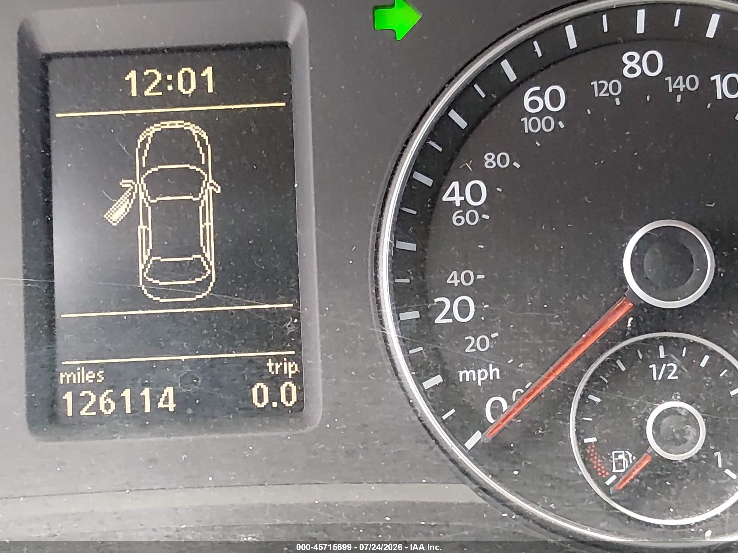 2012 Volkswagen Passat 2.5l Se Black vin: 1VWBH7A31CC050070