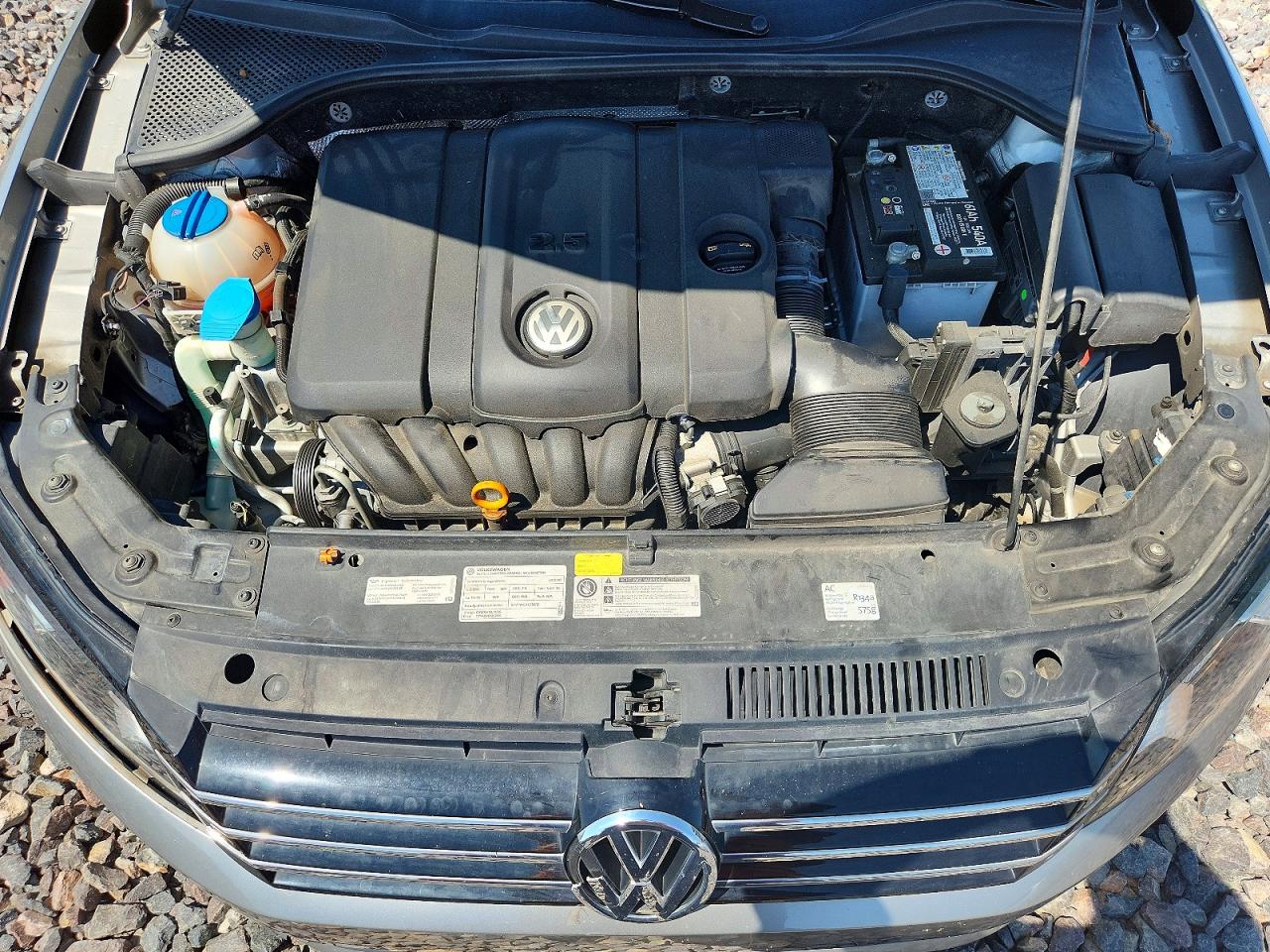 2012 Volkswagen Passat Se Silver vin: 1VWBH7A31CC067760