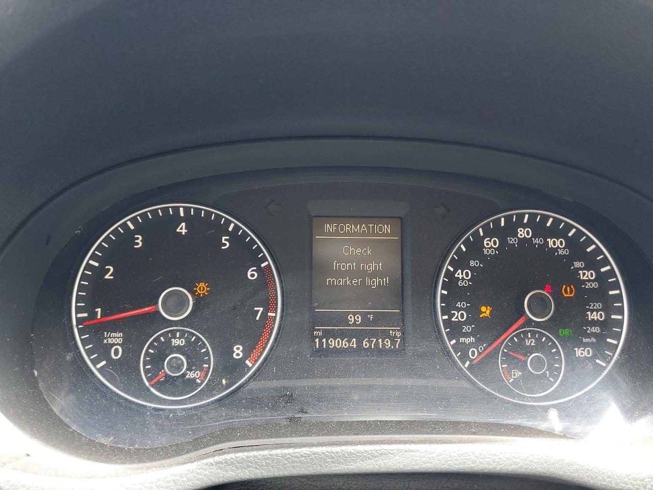 2013 Volkswagen Passat Se Blue vin: 1VWBH7A31DC019516