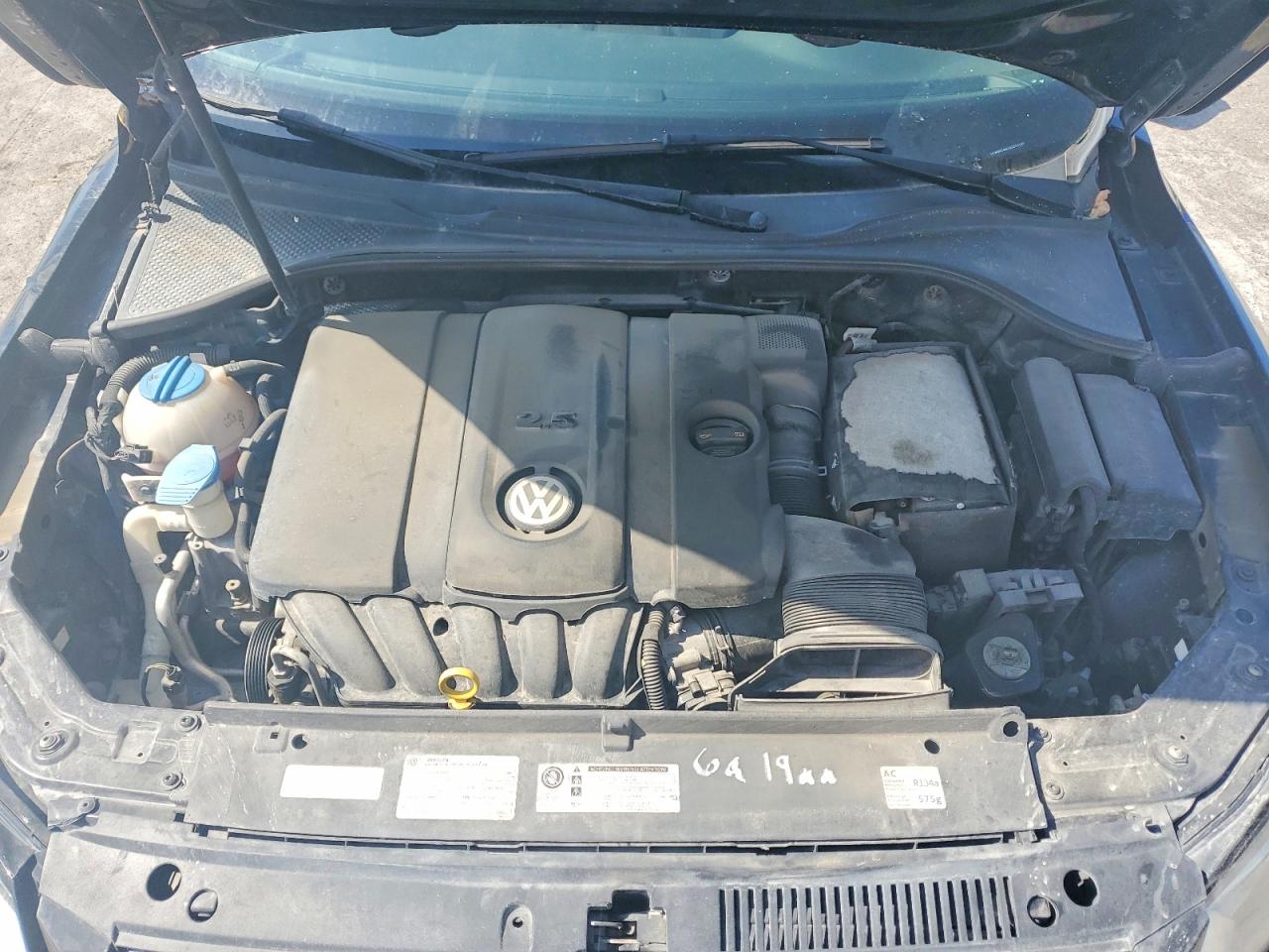 2014 Volkswagen Passat Se Black vin: 1VWBH7A31EC004189