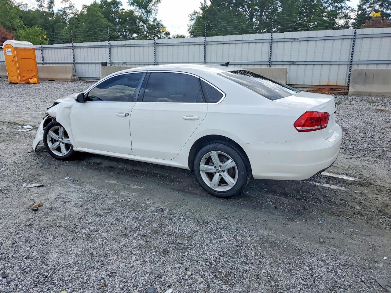 2012 Volkswagen Passat Se Белый vin: 1VWBH7A32CC060672