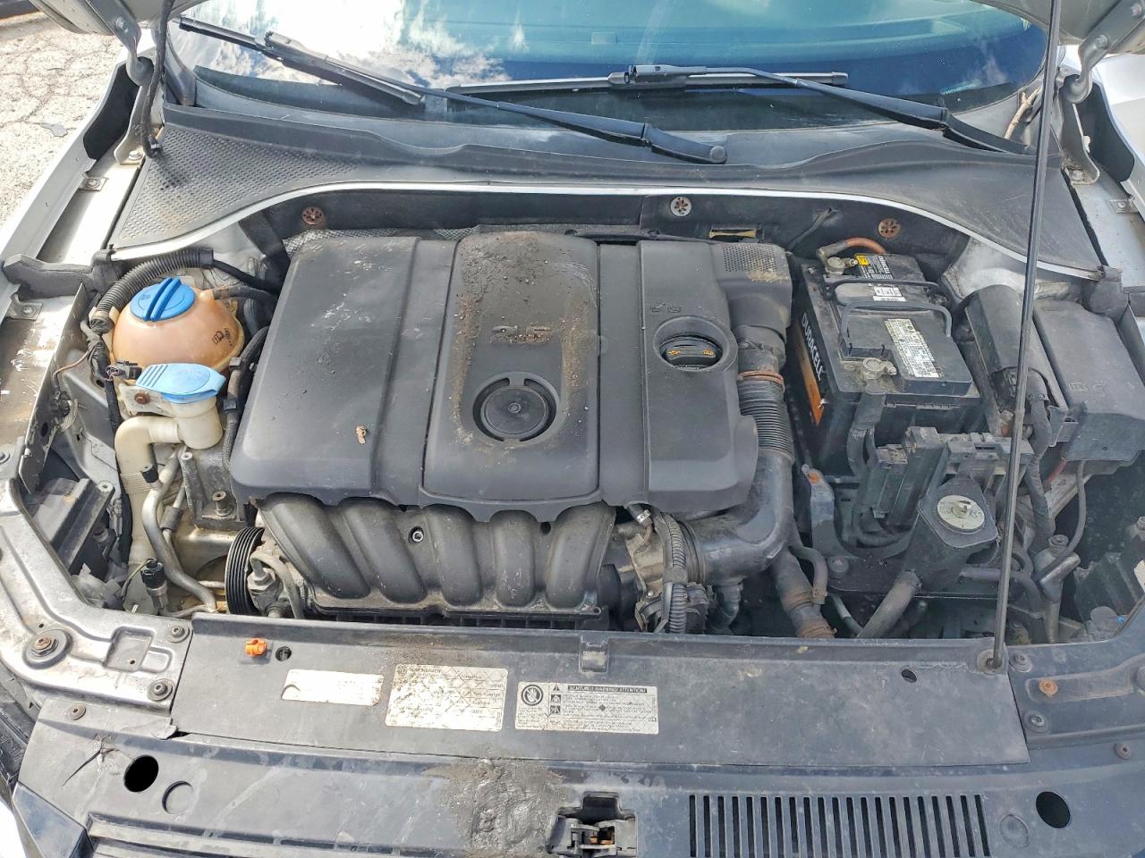 2013 Volkswagen Passat Se Silver vin: 1VWBH7A32DC072970