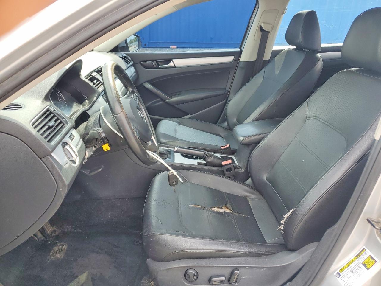 2013 Volkswagen Passat Se Silver vin: 1VWBH7A32DC072970
