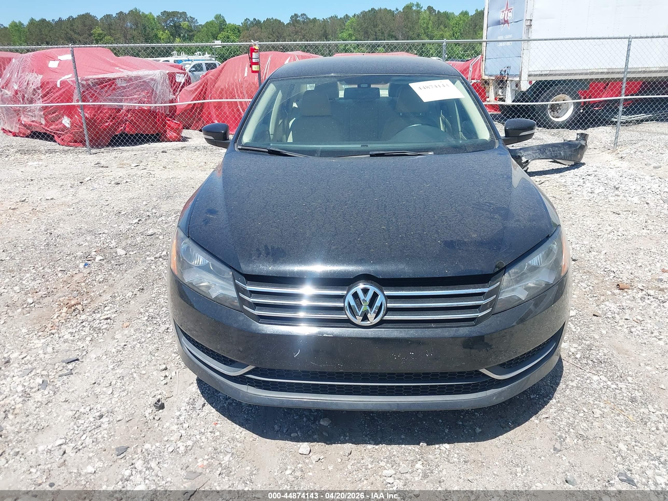 2014 Volkswagen Passat 2.5l Se Черный vin: 1VWBH7A32EC017288