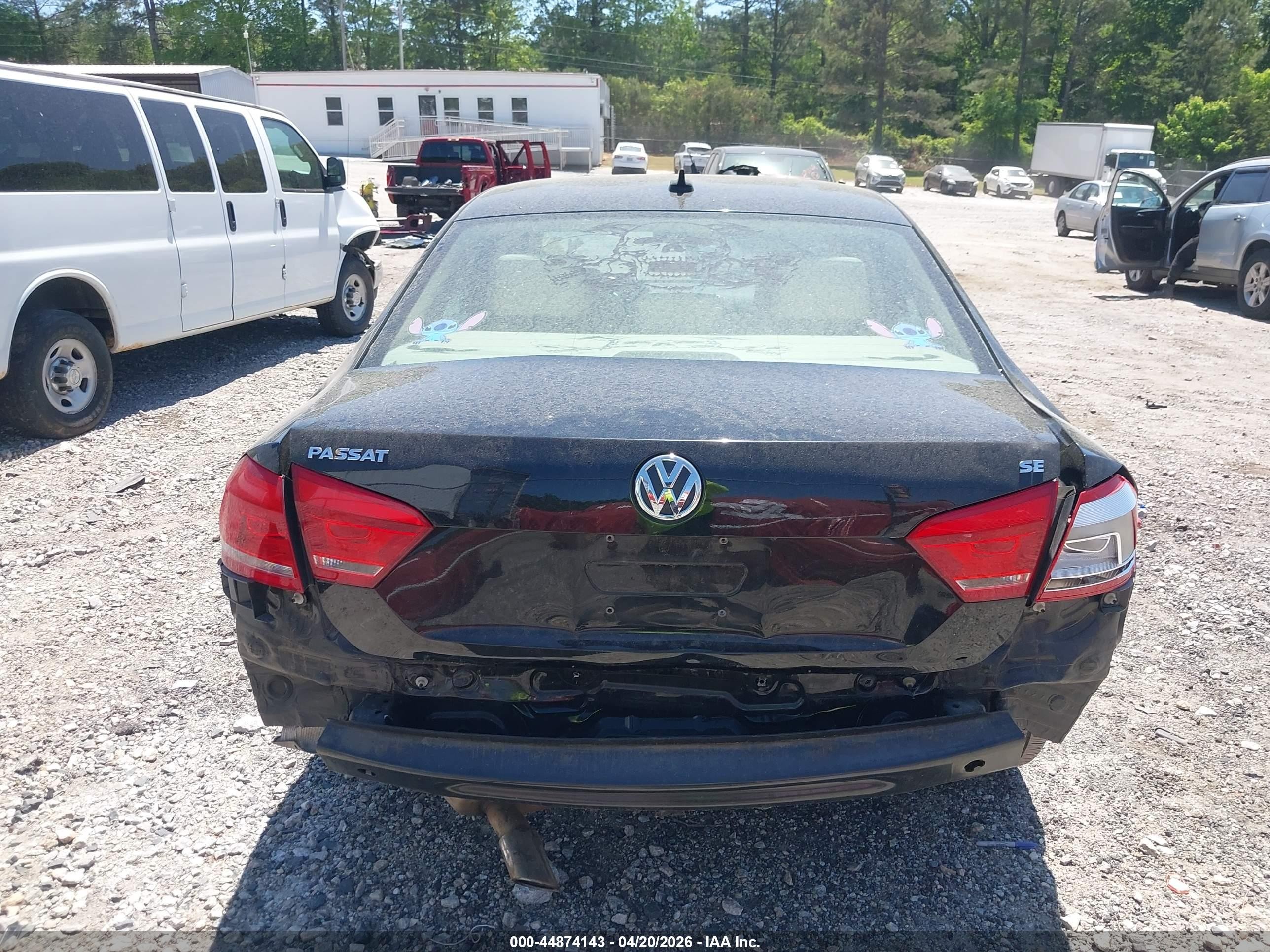 2014 Volkswagen Passat 2.5l Se Черный vin: 1VWBH7A32EC017288