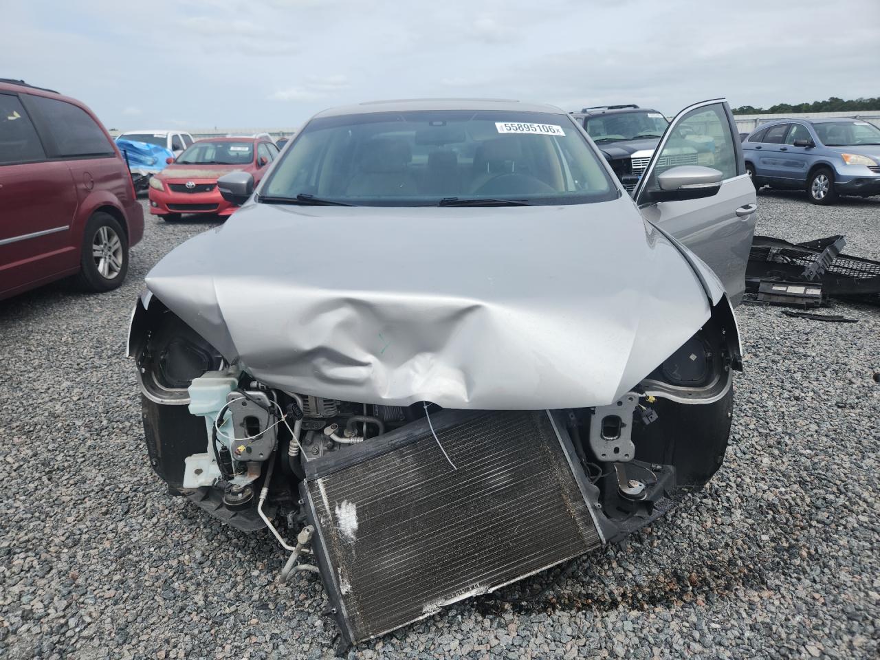 2014 Volkswagen Passat Se Gray vin: 1VWBH7A32EC018926