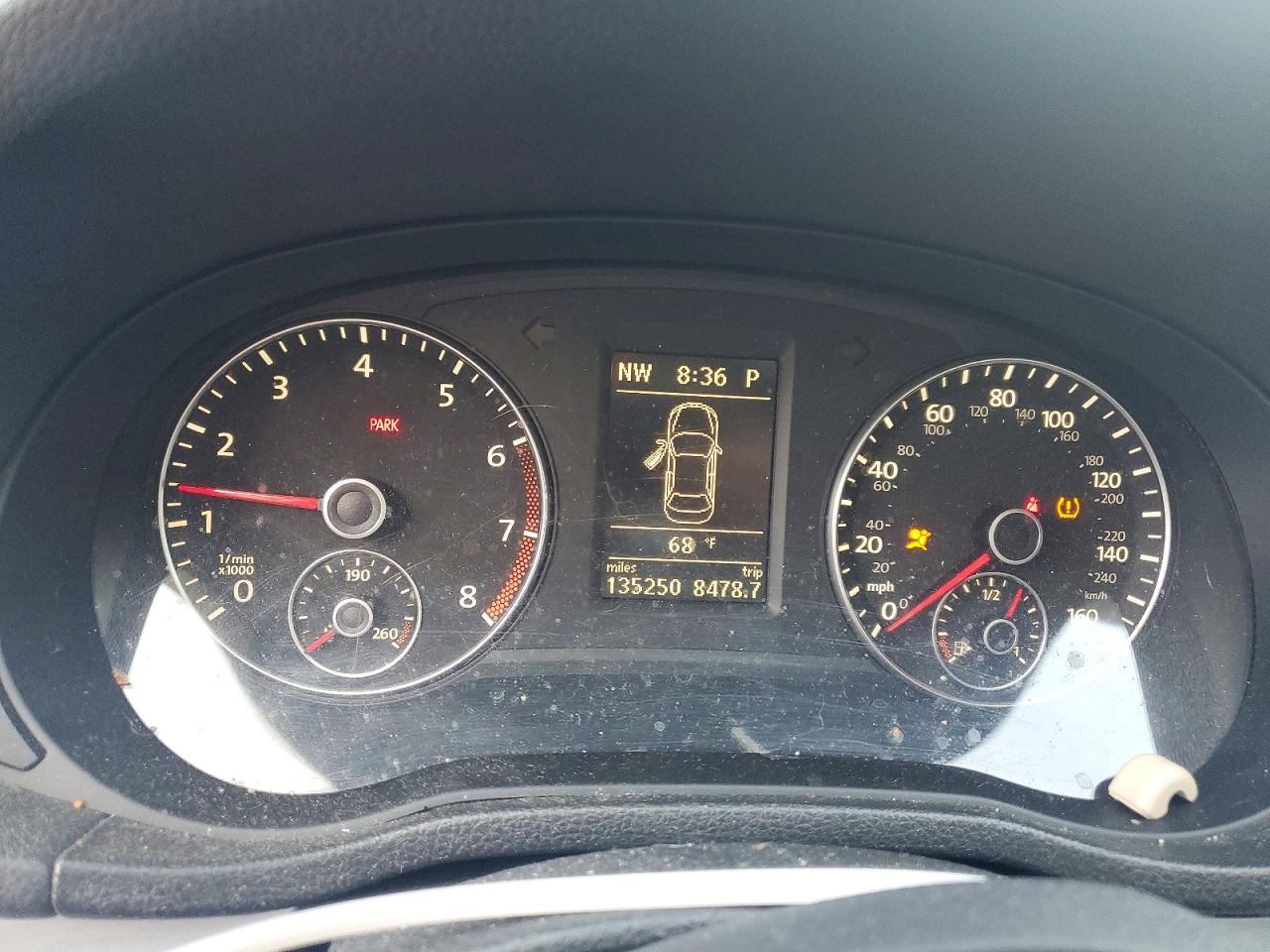 2012 Volkswagen Passat Se White vin: 1VWBH7A33CC034954