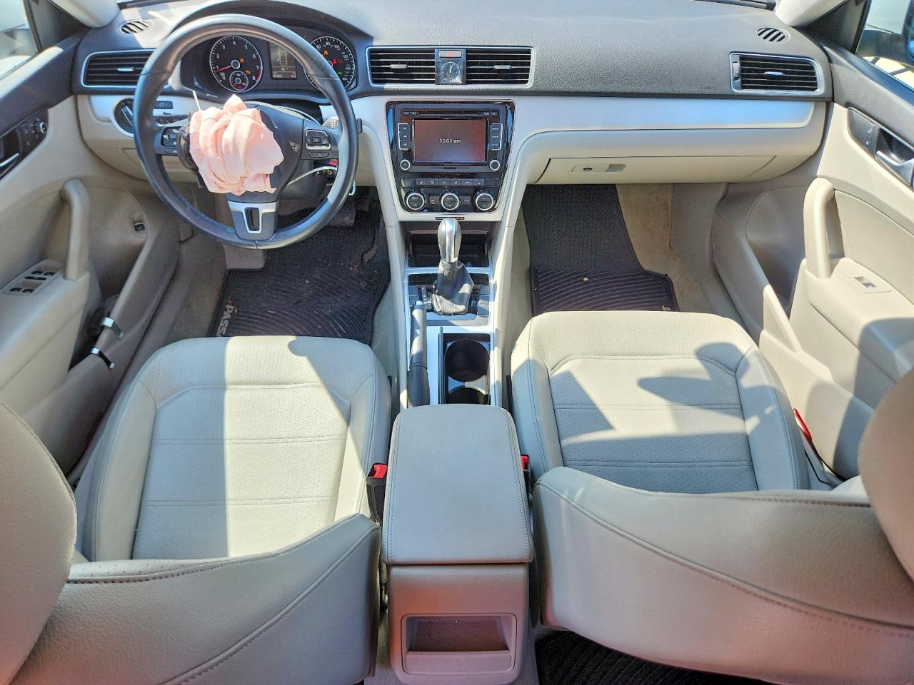 2012 Volkswagen Passat Se Silver vin: 1VWBH7A33CC070580