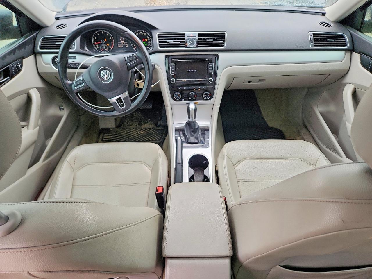 2013 Volkswagen Passat Se Charcoal vin: 1VWBH7A33DC028217