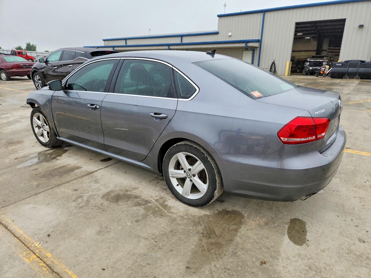 2013 Volkswagen Passat Se Charcoal vin: 1VWBH7A33DC028217