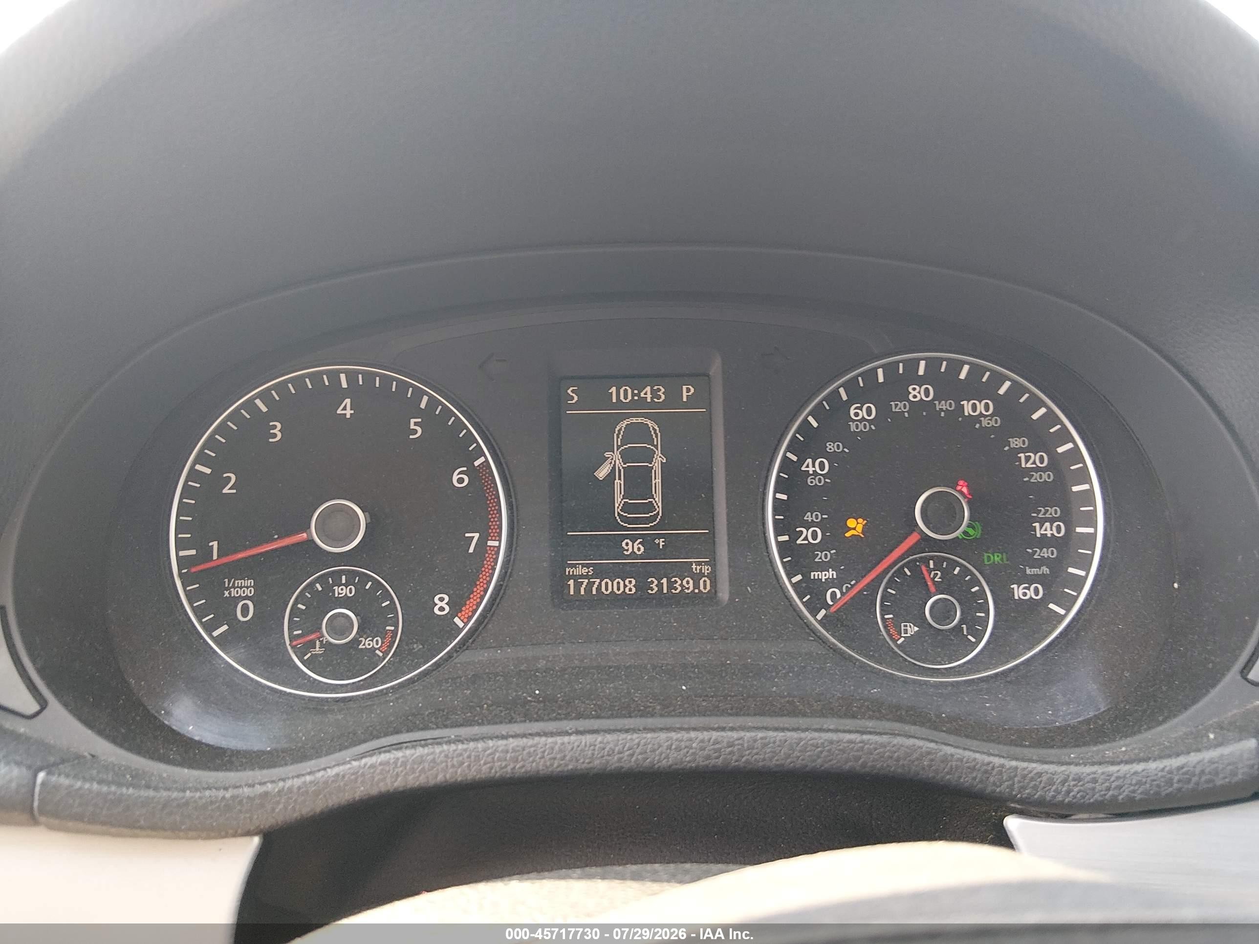 2012 Volkswagen Passat 2.5l Se Gray vin: 1VWBH7A34CC032680