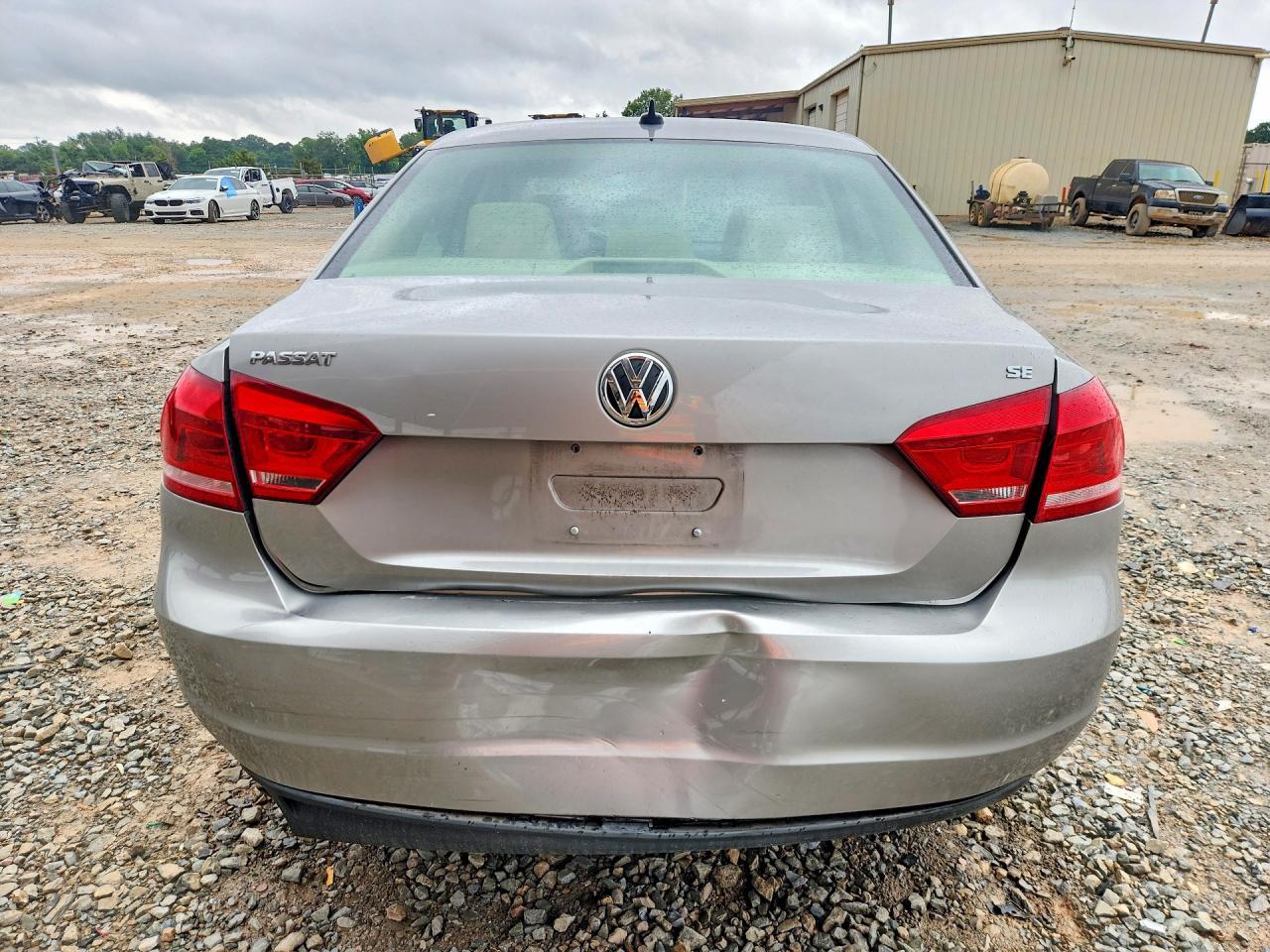 2012 Volkswagen Passat Se Серебряный vin: 1VWBH7A34CC102548