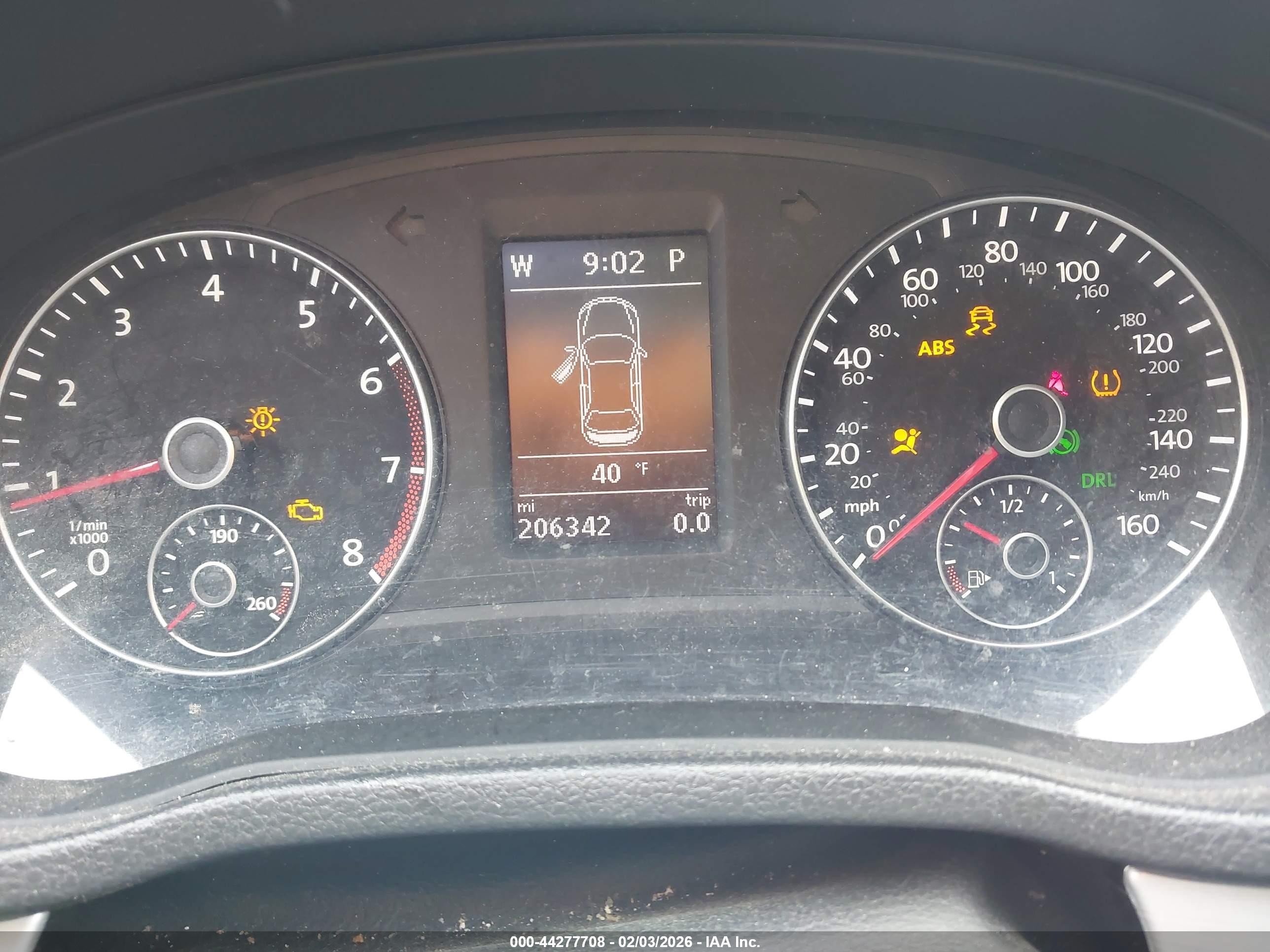 2013 Volkswagen Passat 2.5l Se Gray vin: 1VWBH7A35DC077368