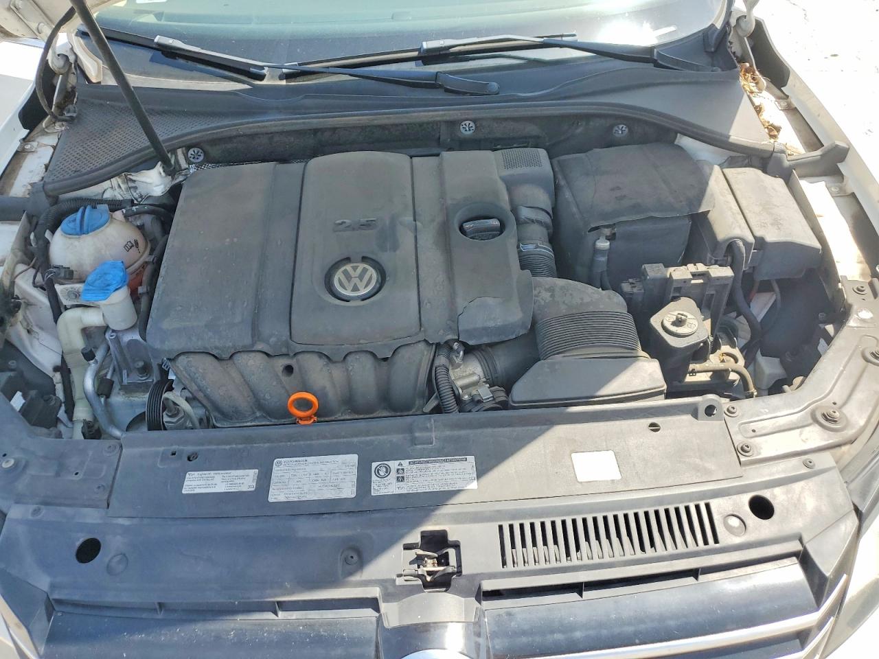 2013 Volkswagen Passat Se Белый vin: 1VWBH7A35DC119683