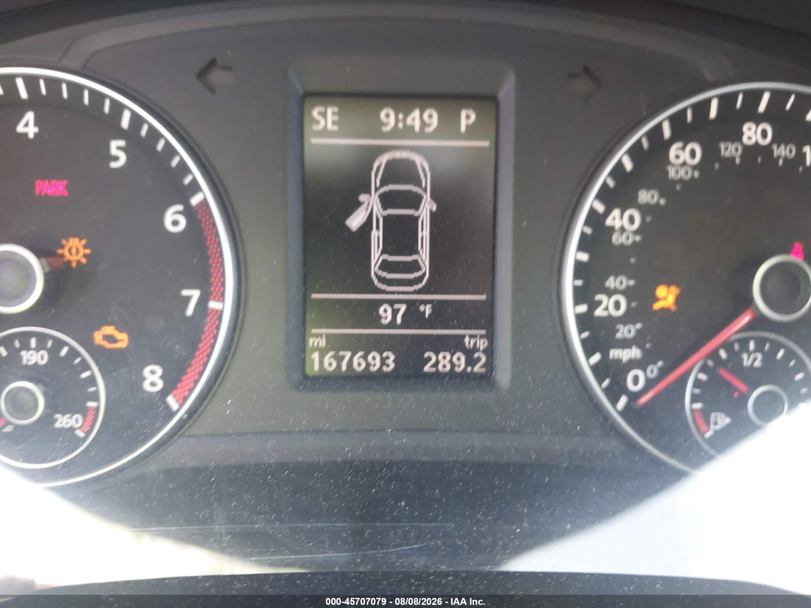 2013 Volkswagen Passat 2.5l Se Gray vin: 1VWBH7A35DC128044